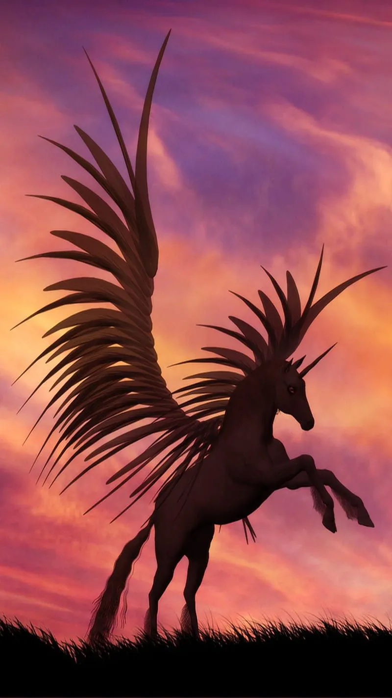 Pegasus, fantasy, horse, other, HD phone wallpaper