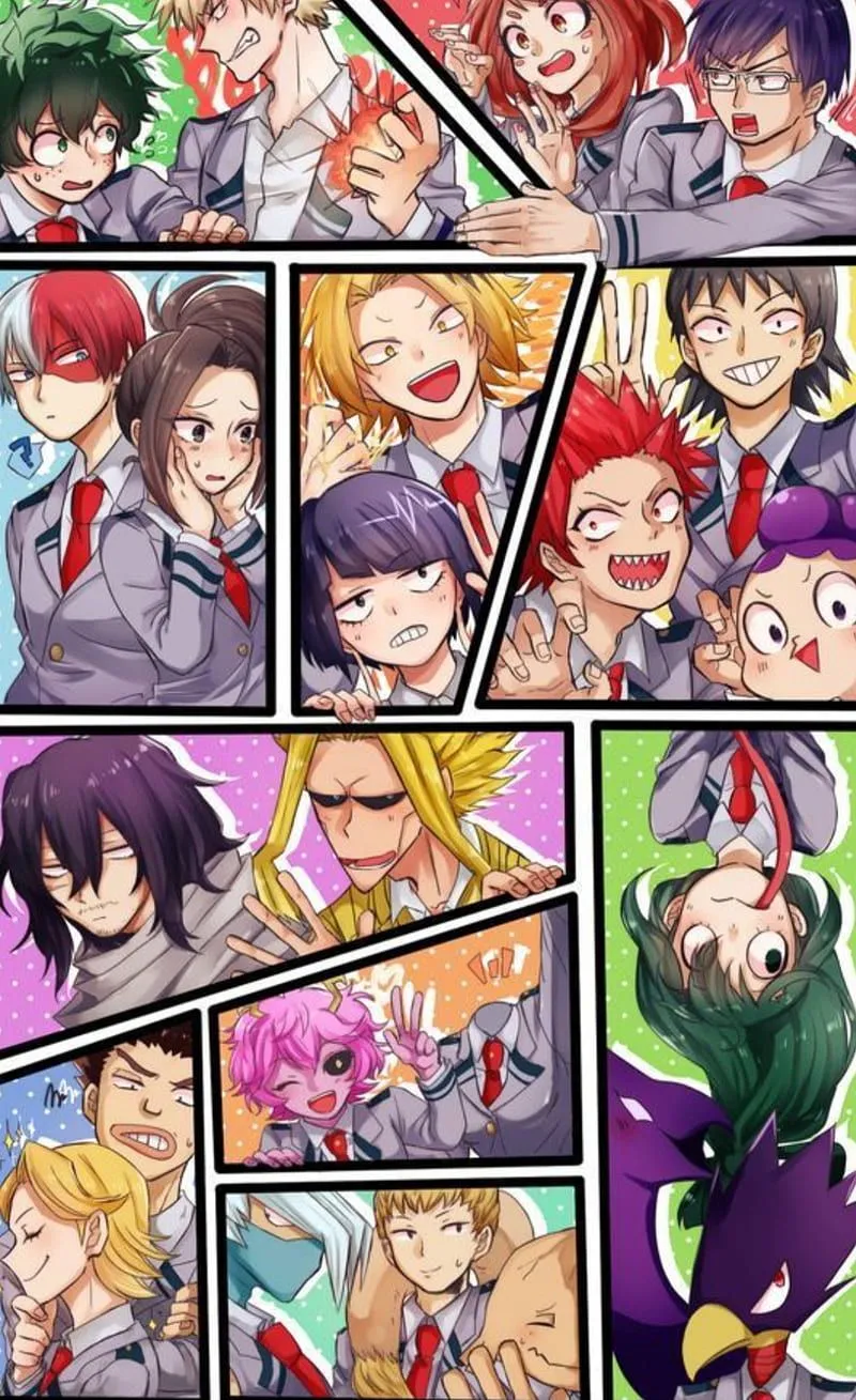 Mha, class 1a, bnha, HD phone wallpaper