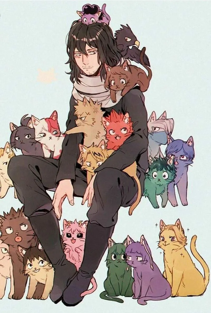 Bnha cats, class 1a, mha, HD phone wallpaper