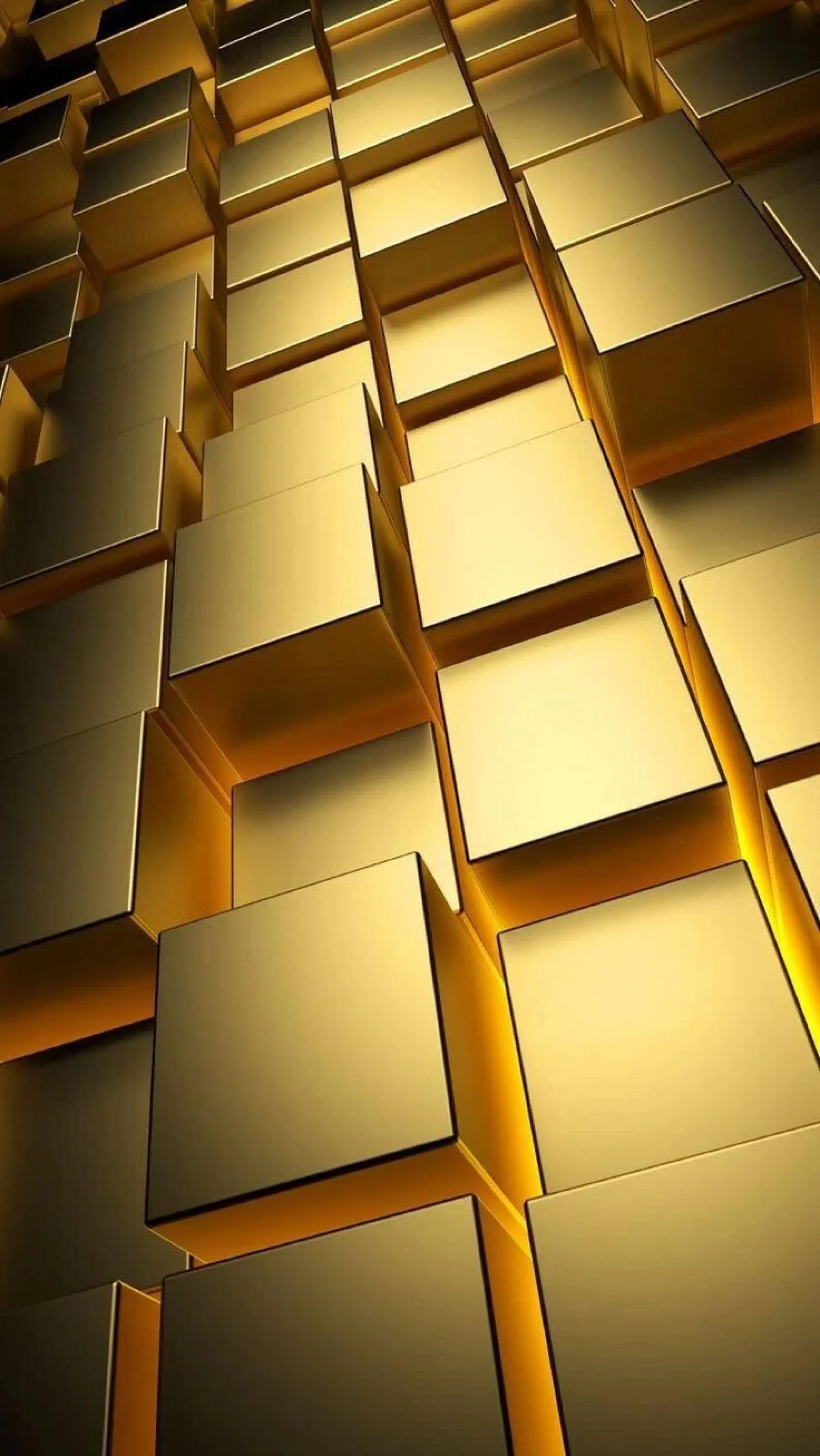 Blocks Of Dazzling Elegant Solid Gold