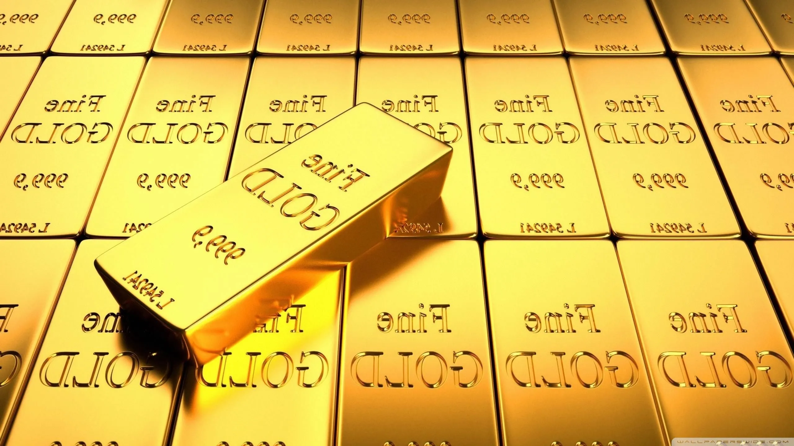 solid gold 4K UHD Wallpaper for UltraHD Desktop and TV