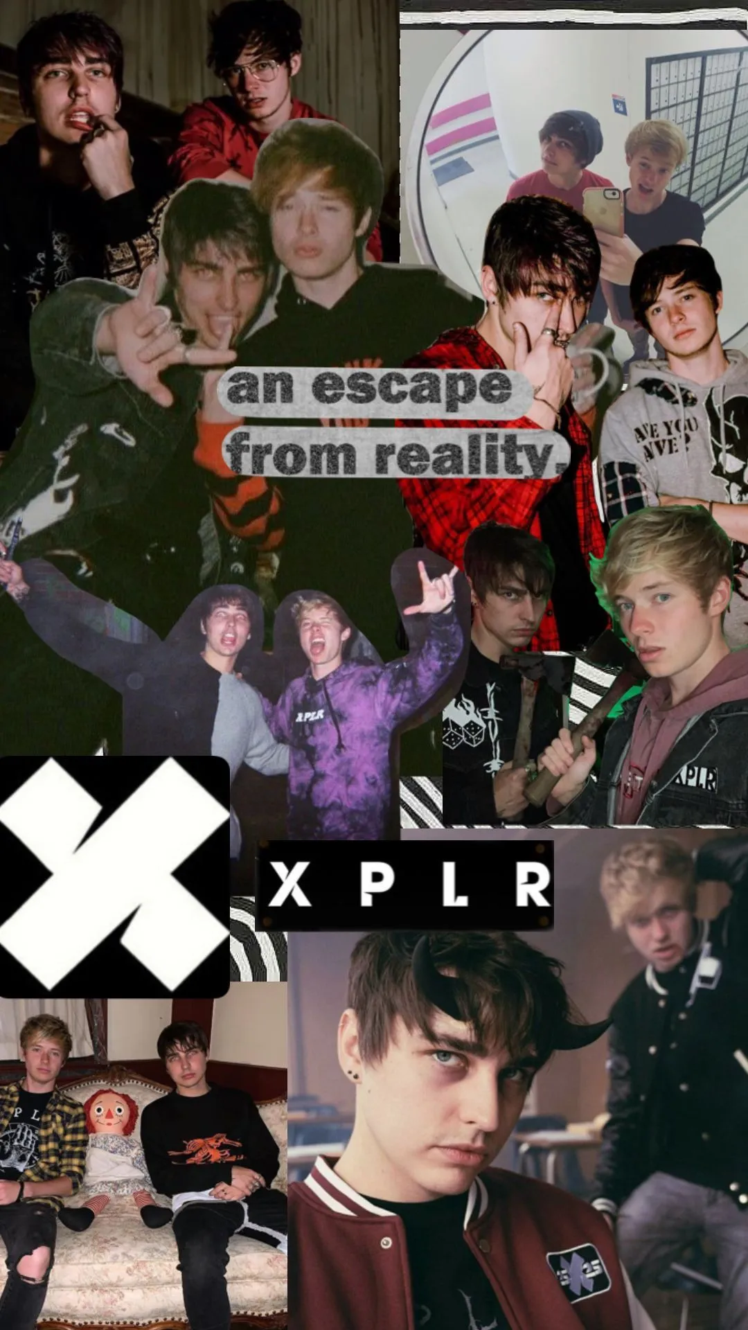 Sam and Colby wallpaper ideas to save today. sam and colby, colby, colby brock and more
