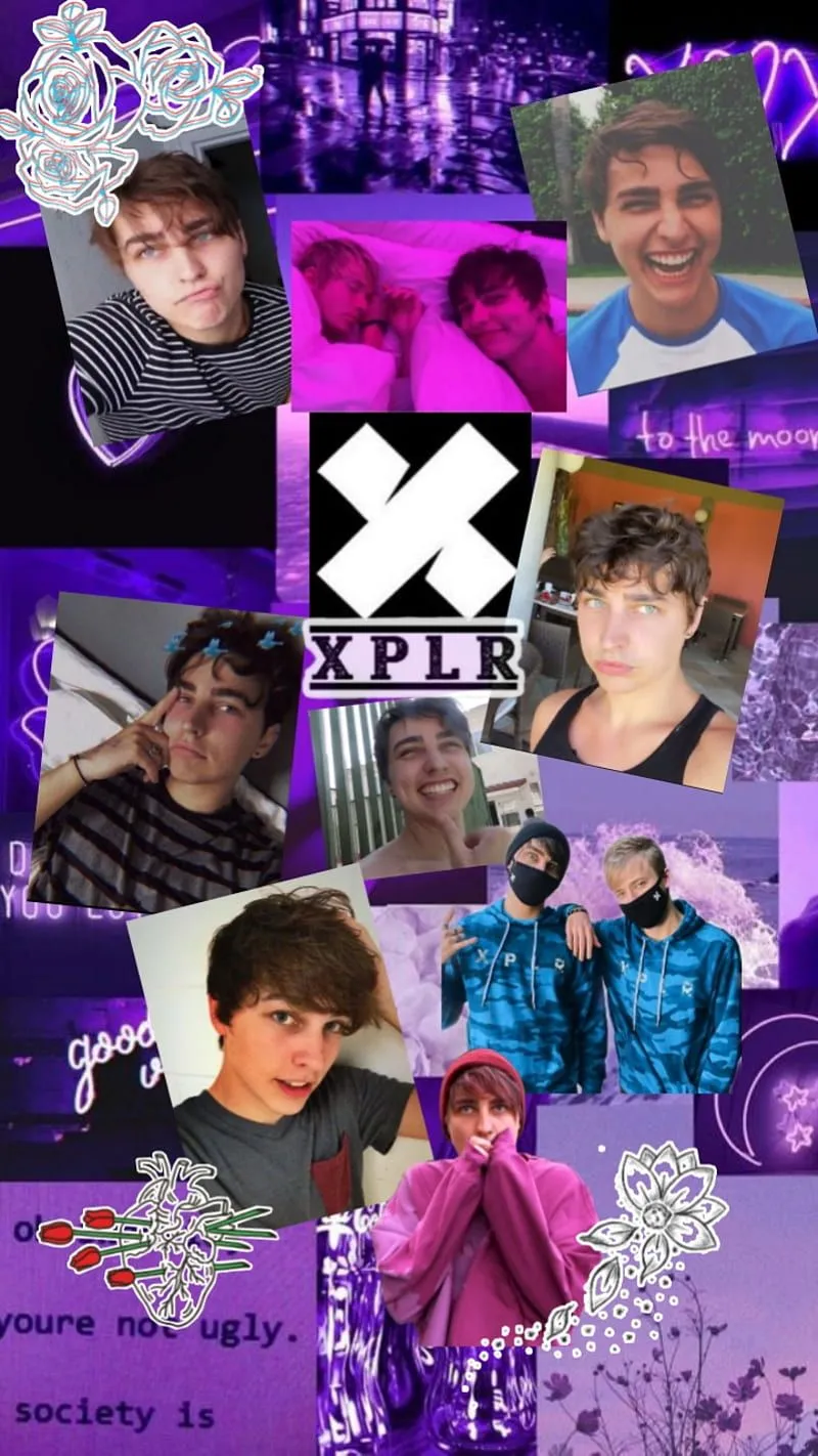 Colby Brock, sam and colby, HD phone wallpaper
