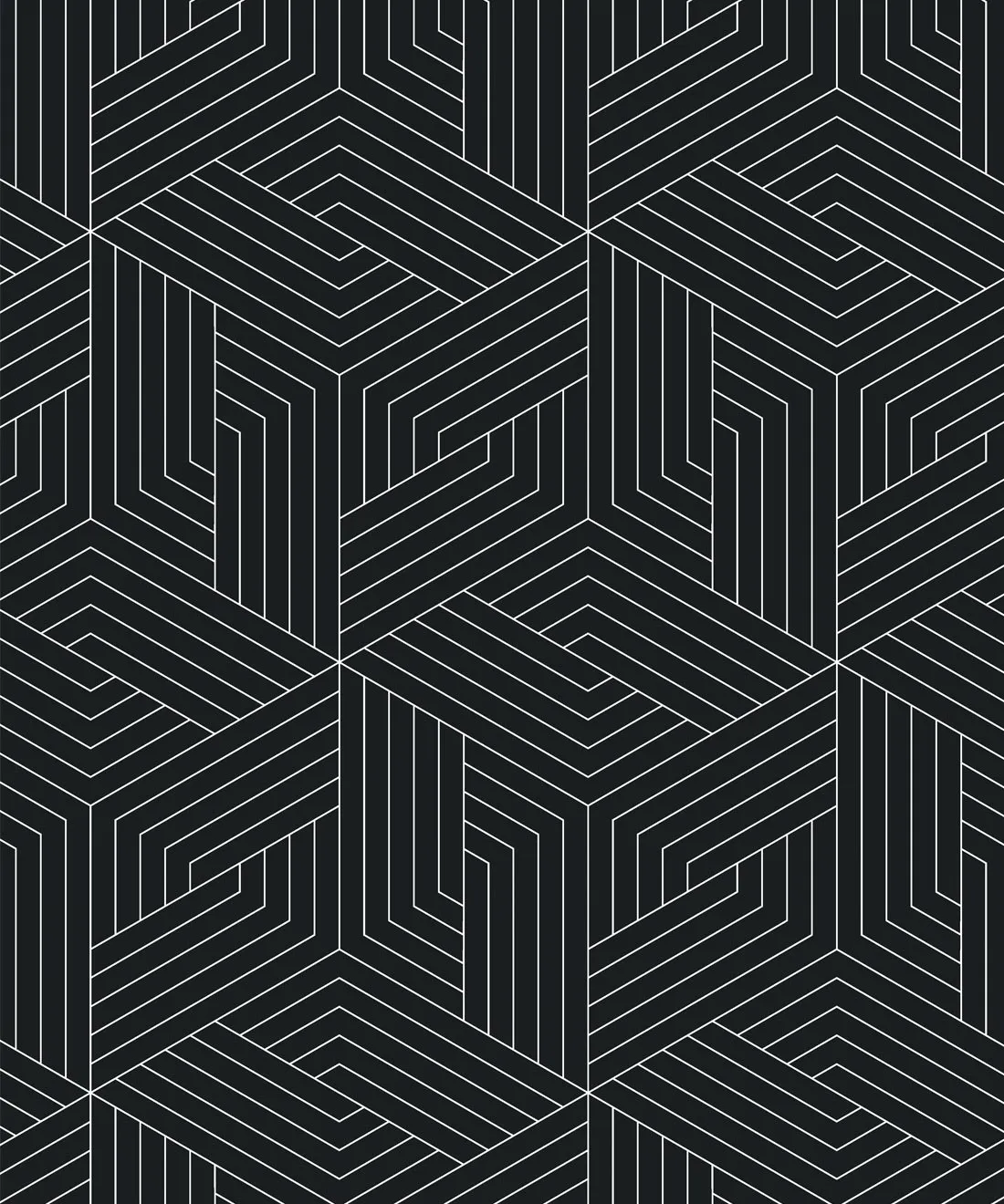 Geometric Illusions • Simple, Modern Wallpaper