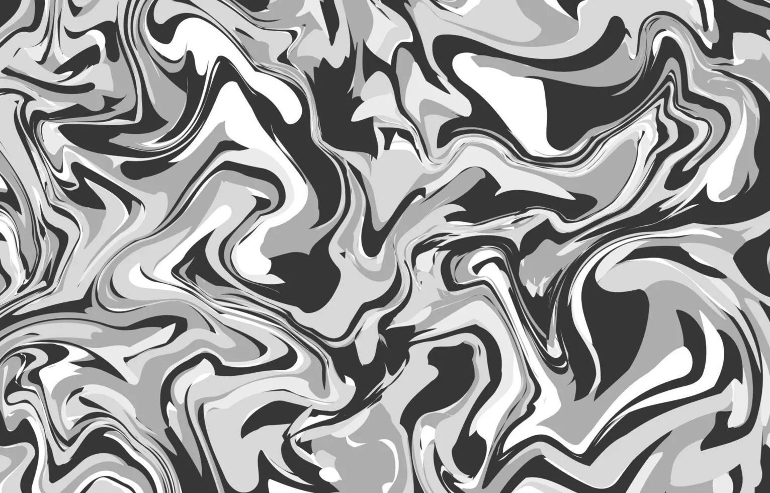 Black and white Marble abstract background vector. Marbling wallpaper design with natural luxury style swirls of marble