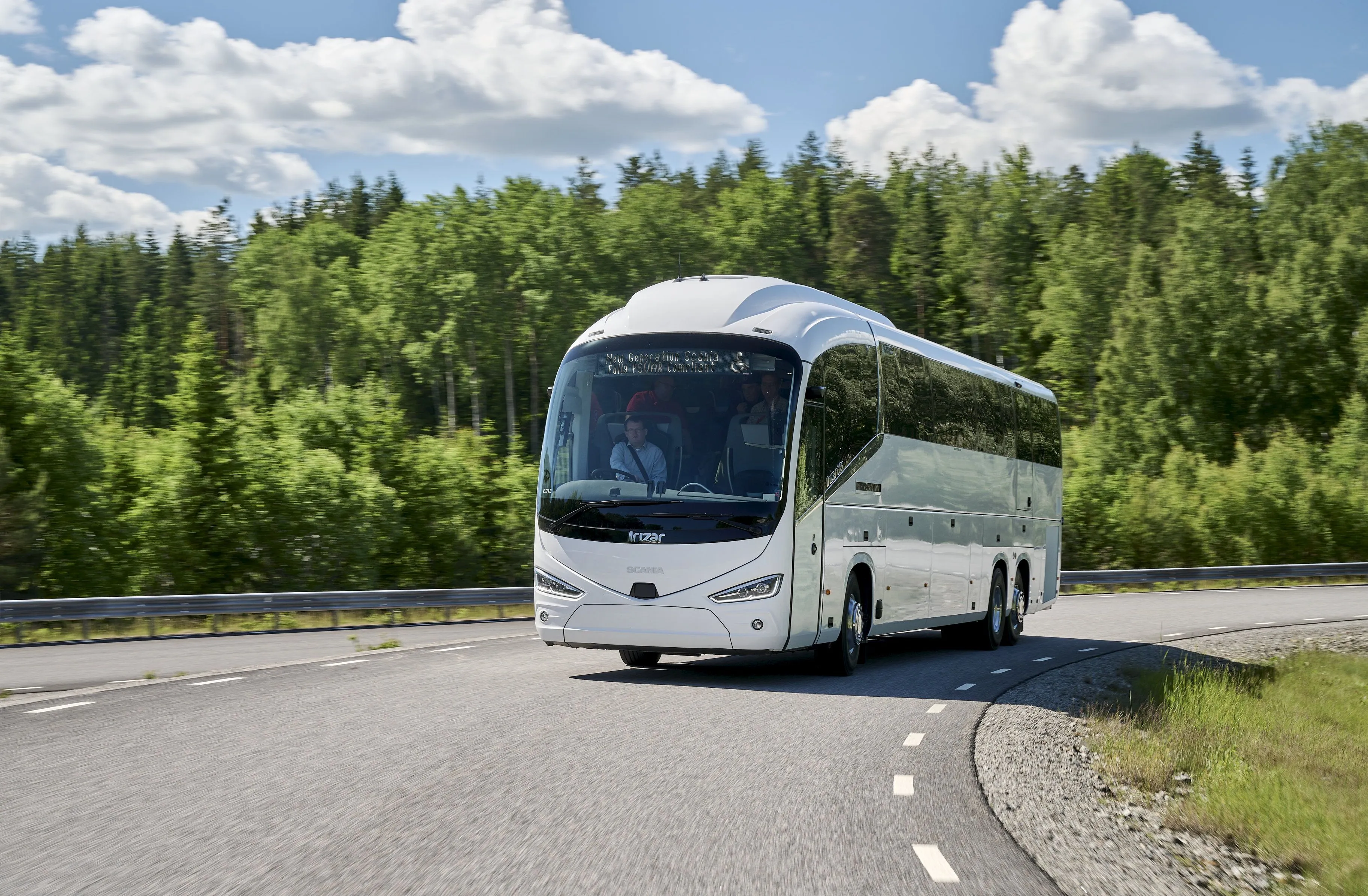 Limited Edition Scania Irizar Treinta Gears Up To Make Its Debut At The 2023 UK Coach Rally. Scania United Kingdom