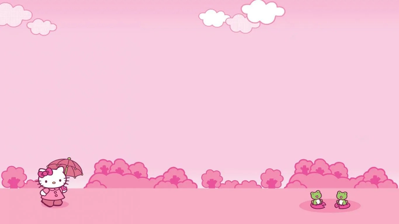 Pink Hello Kitty Wallpaper, 1366x768,58510