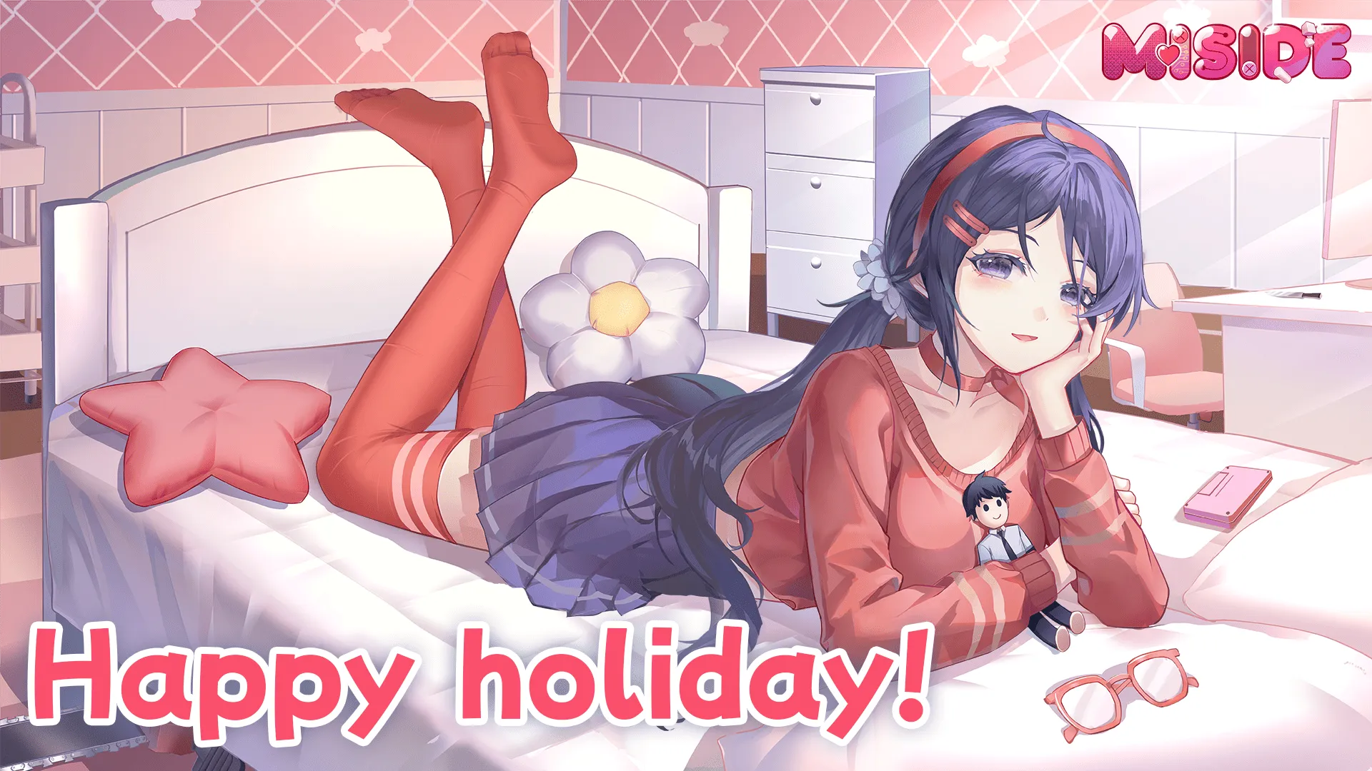 Steam - MiSide - Let's take photo together this holiday!