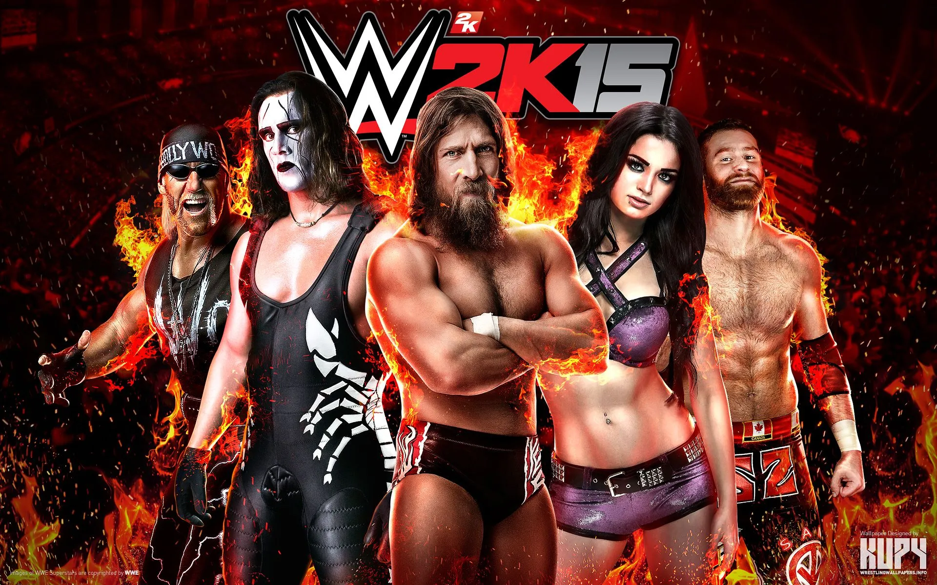 NEW WWE 2K15 wallpaper! Wrestling Wallpaper