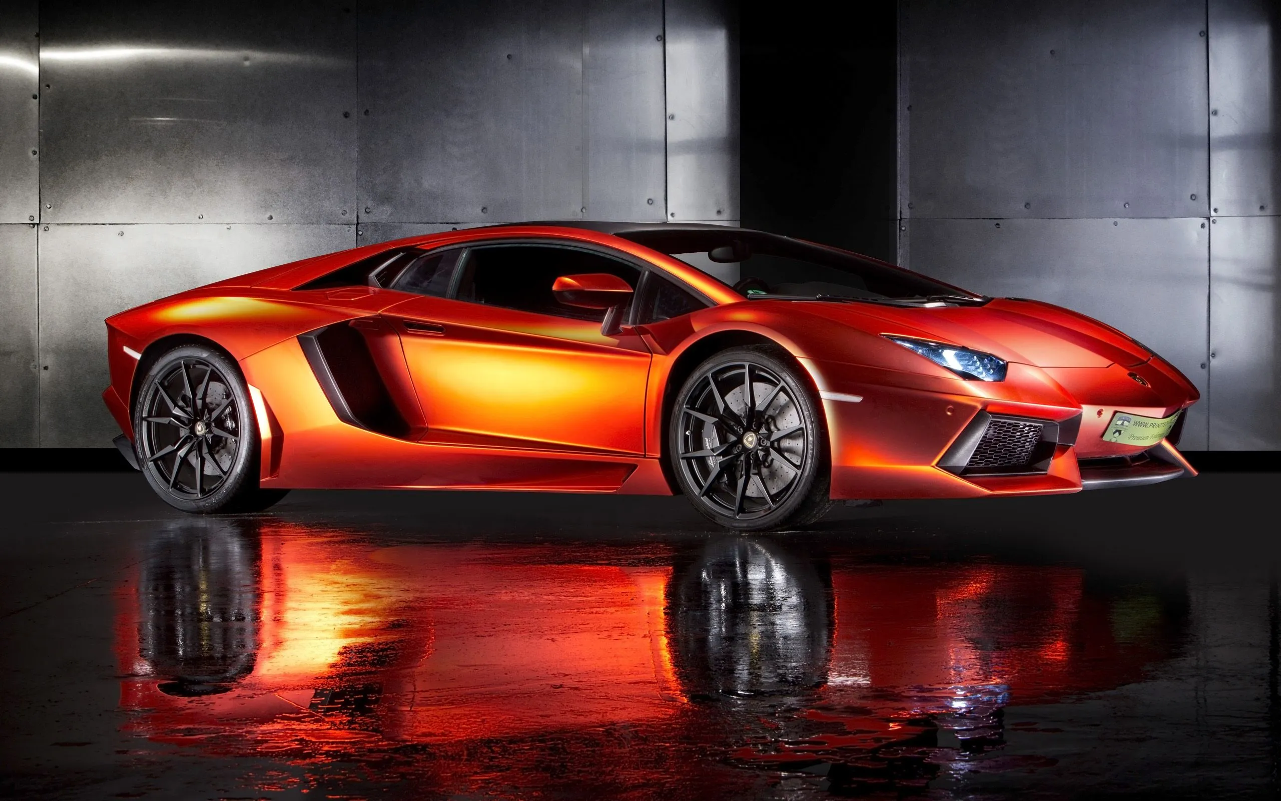 2013, Print tech, Lamborghini, Aventador, Supercar Wallpaper HD / Desktop and Mobile Background