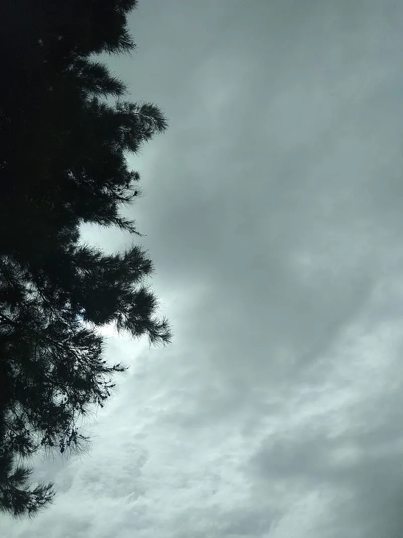 Grey Sky, bright, blue sky, clouds, cloud, cloudy day, sad, cloudy, blue, HD phone wallpaper