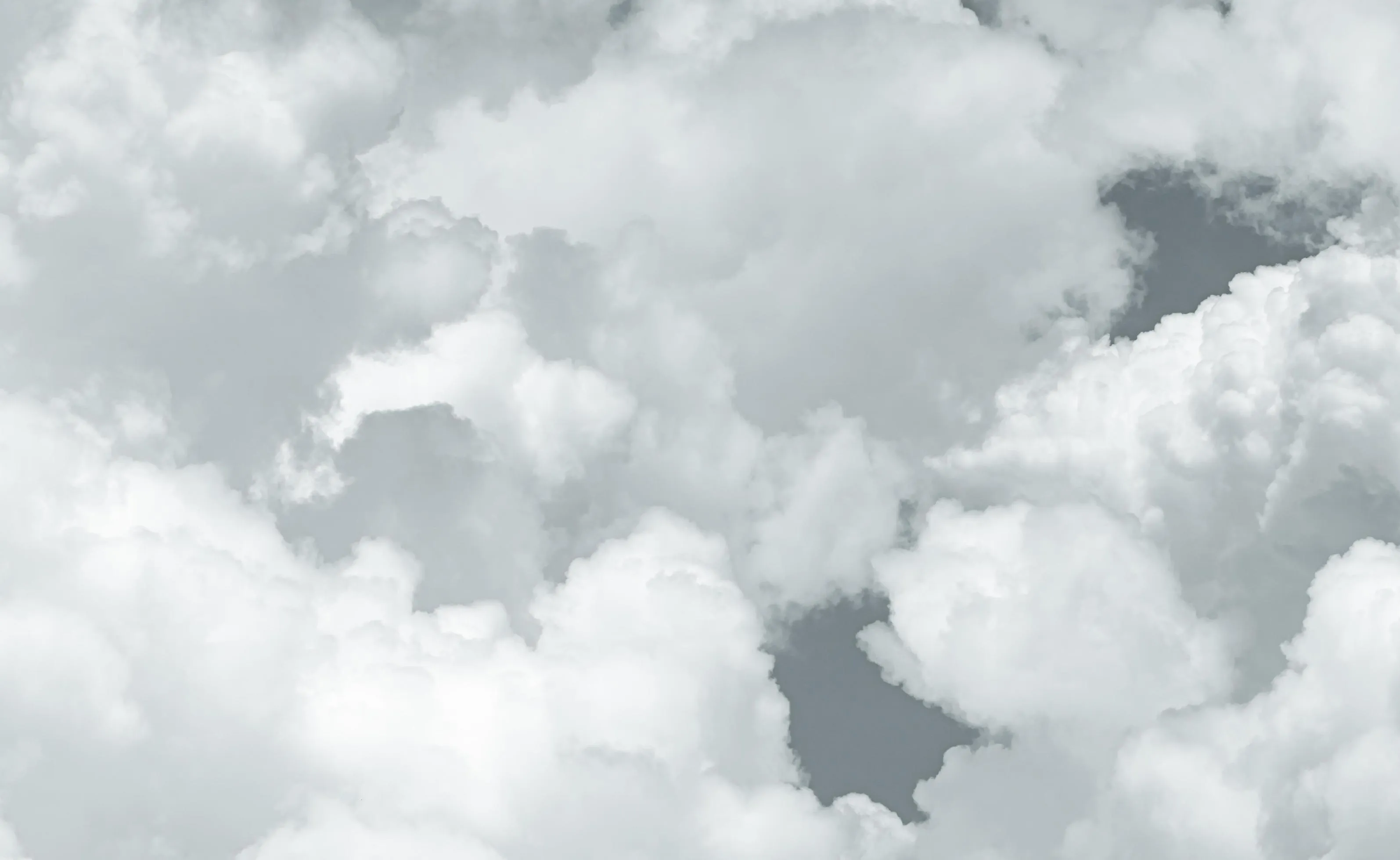 Grey And White Fluffy Clouds Texture. Closeup Detail Of White Clouds Texture Background. Soft Touch Feeling Like Cotton. White Puffy Clouds. Gloomy And Moody Sky. Background For Dead And Tranquility. 8536732