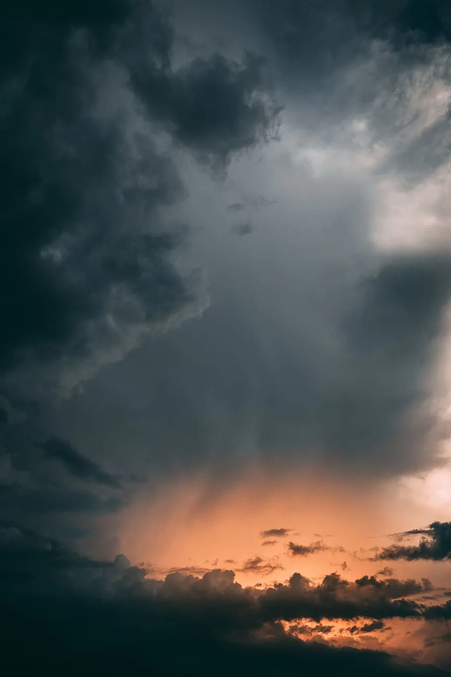 grey, clouds, golden, hour, wallpaper, storm, cloud, landscape