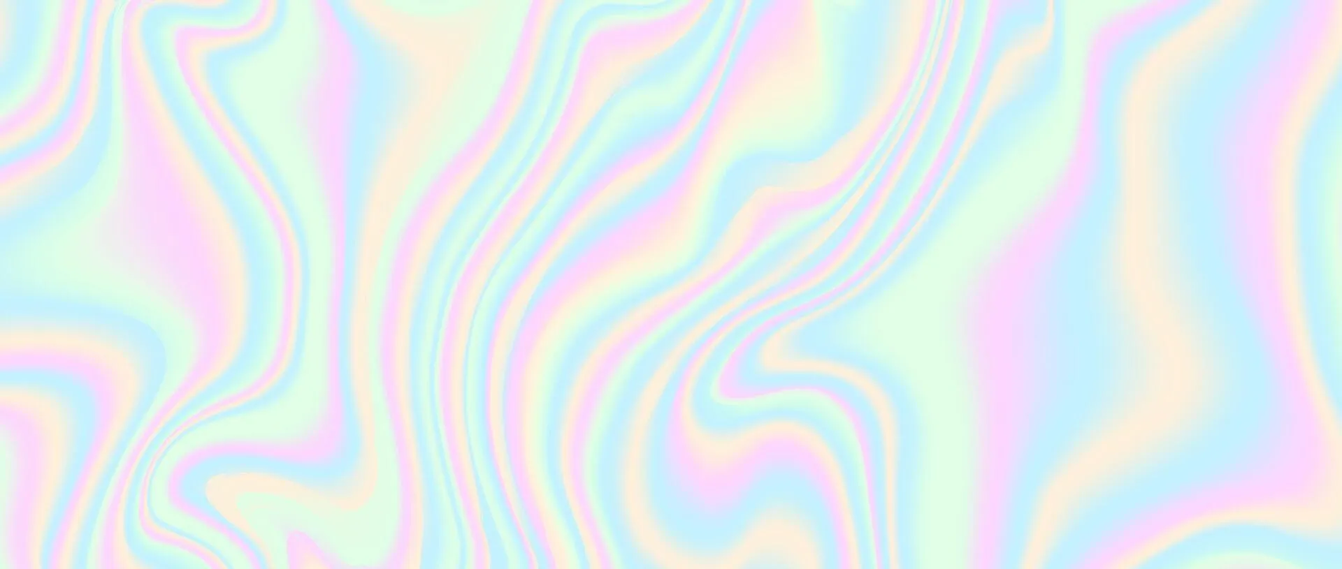 Holographic background. Rainbow gradient backdrop. Liquid metallic texture. Colorful blurred backdrop. Iridescent hologram effect wallpaper for poster, banner, collage