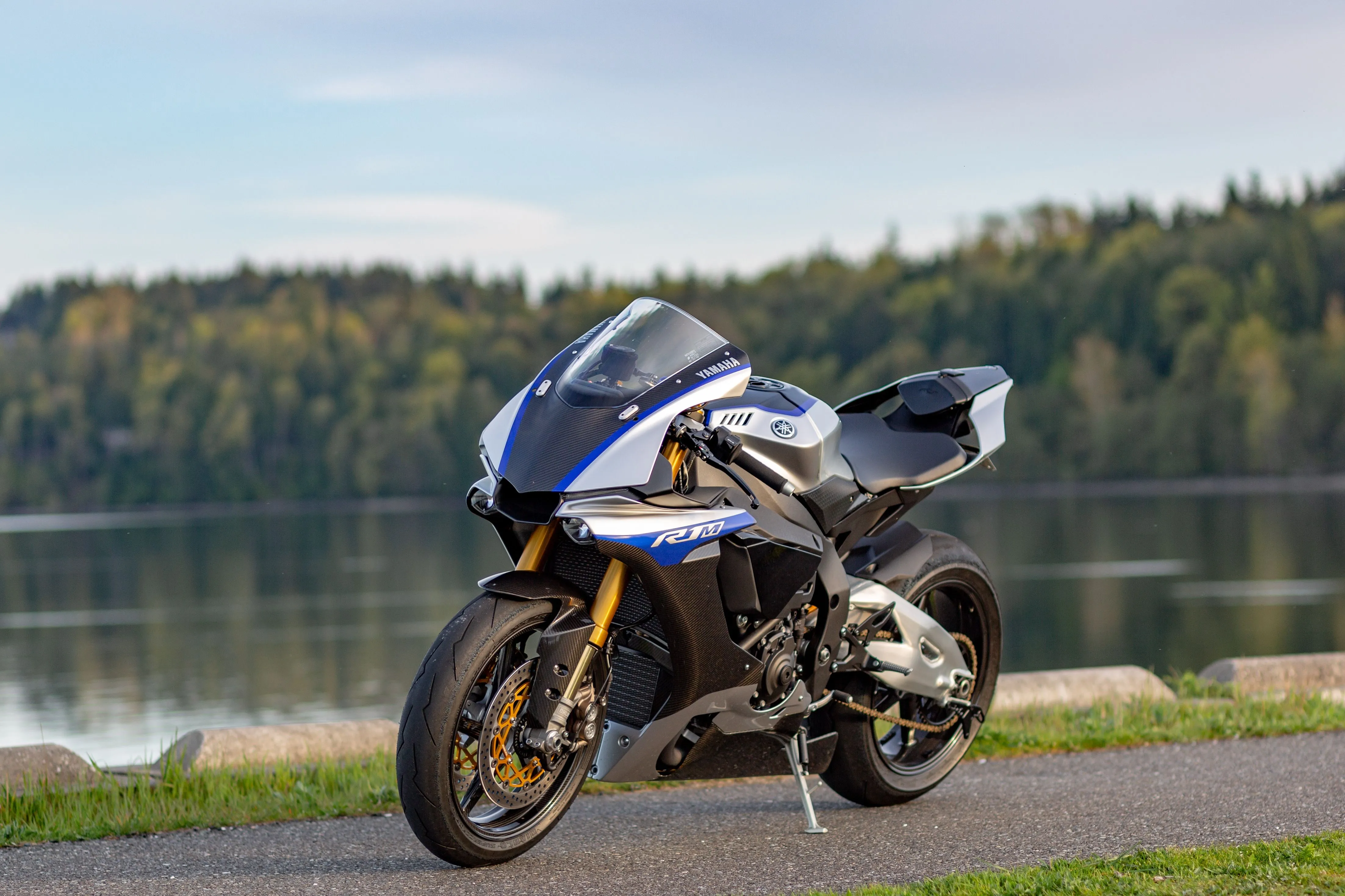 Wallpaper design, style, motorcycle, razor, Yamaha R1M for mobile and desktop, section мотоциклы, resolution 4409x2939