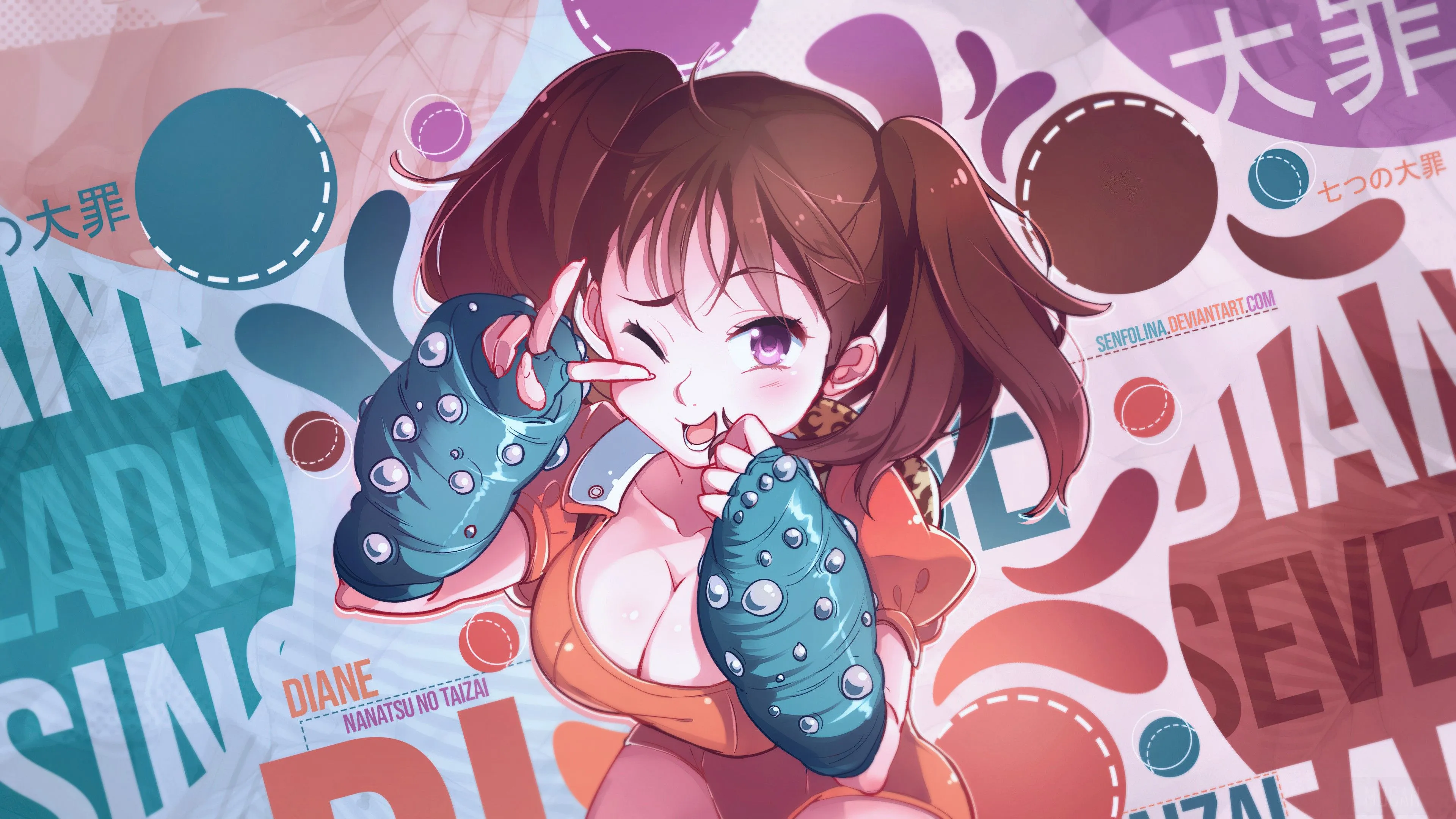 Diane From Nanatsu No Taizai In Vibrant 4K Art, HD Wallpaper