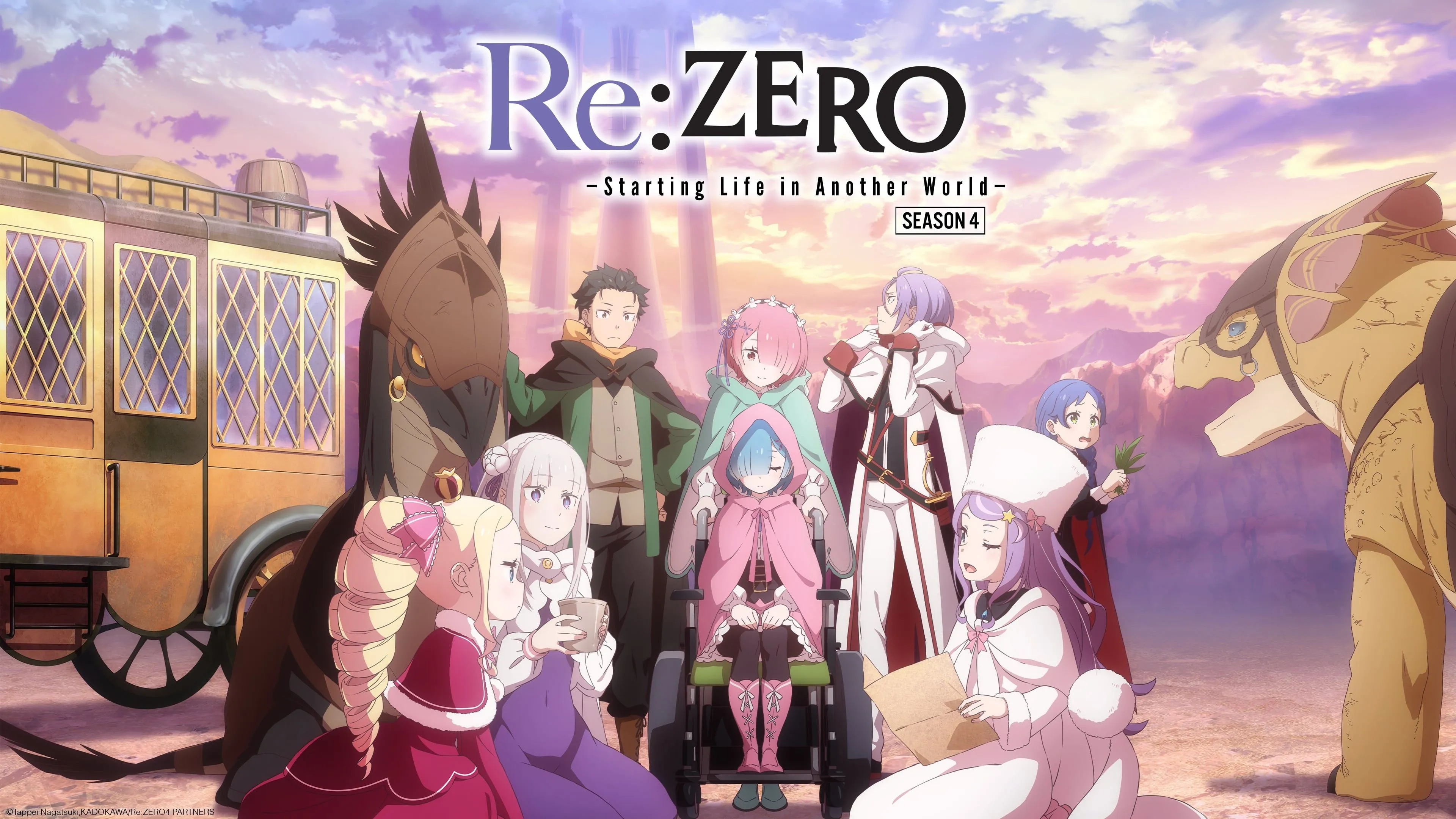 Re: Zero Life in Another World 4K Wallpaper