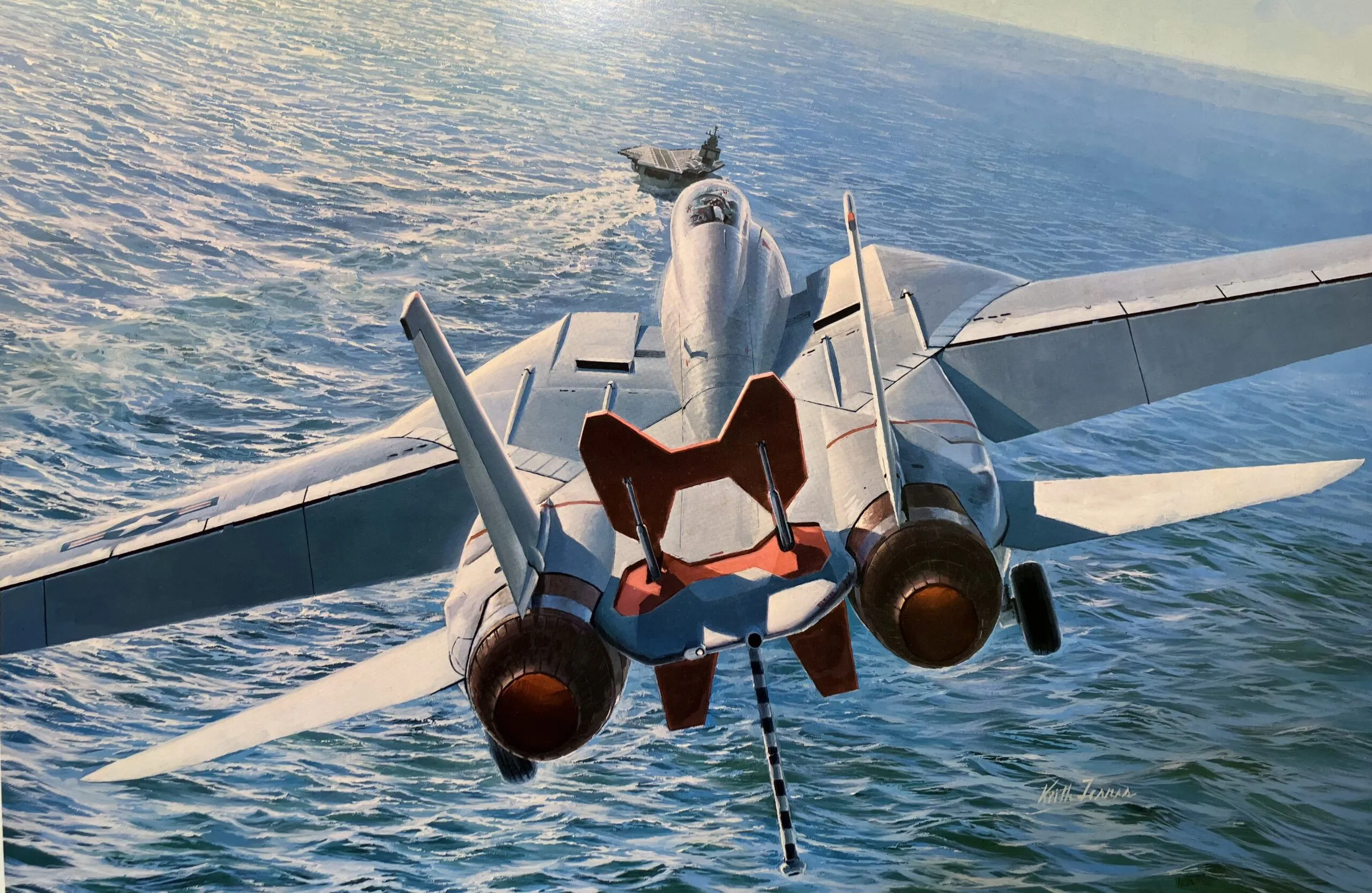 Grumman F 14 TOMCAT Ferris Art