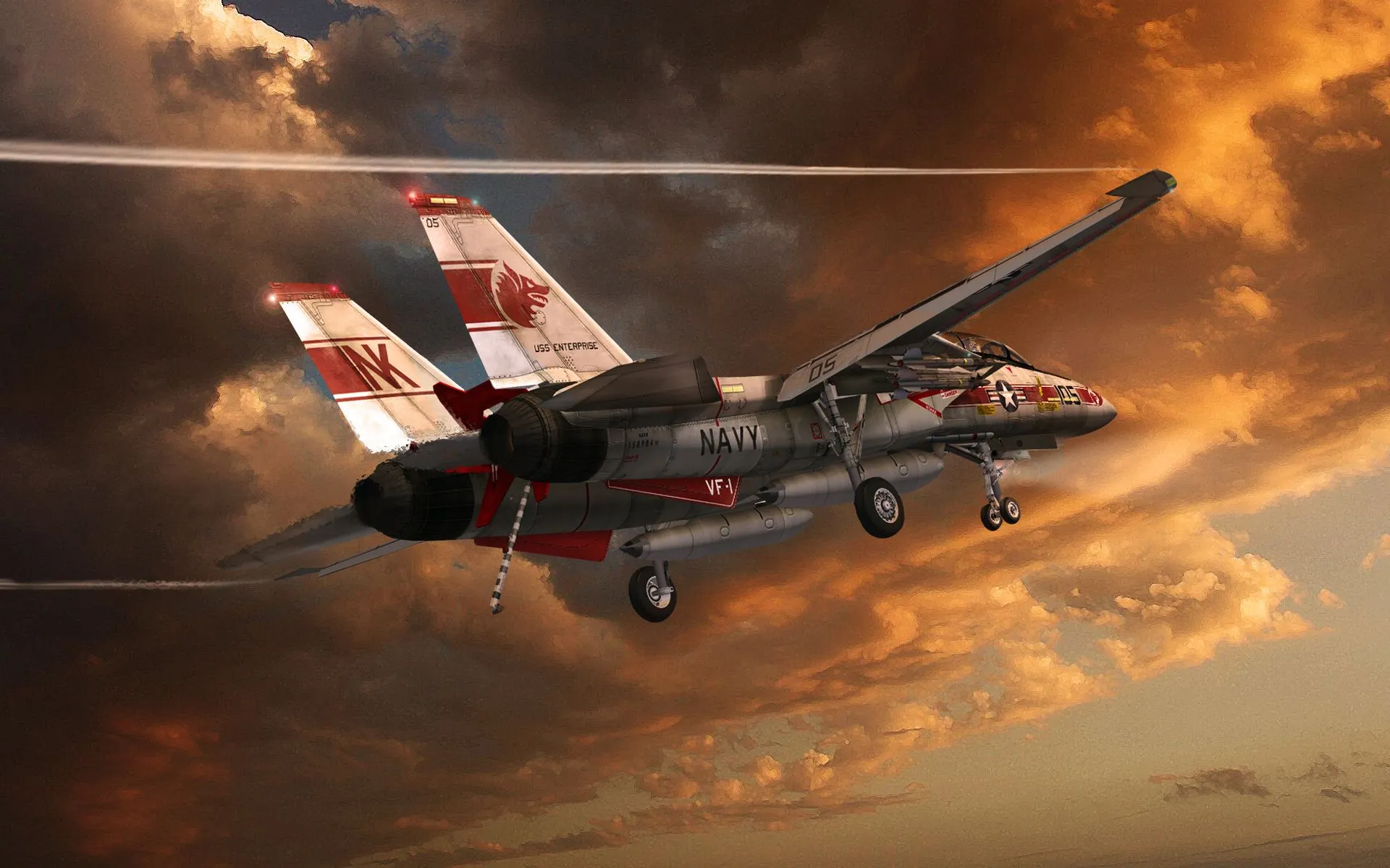Download Military Grumman F 14 Tomcat HD Wallpaper