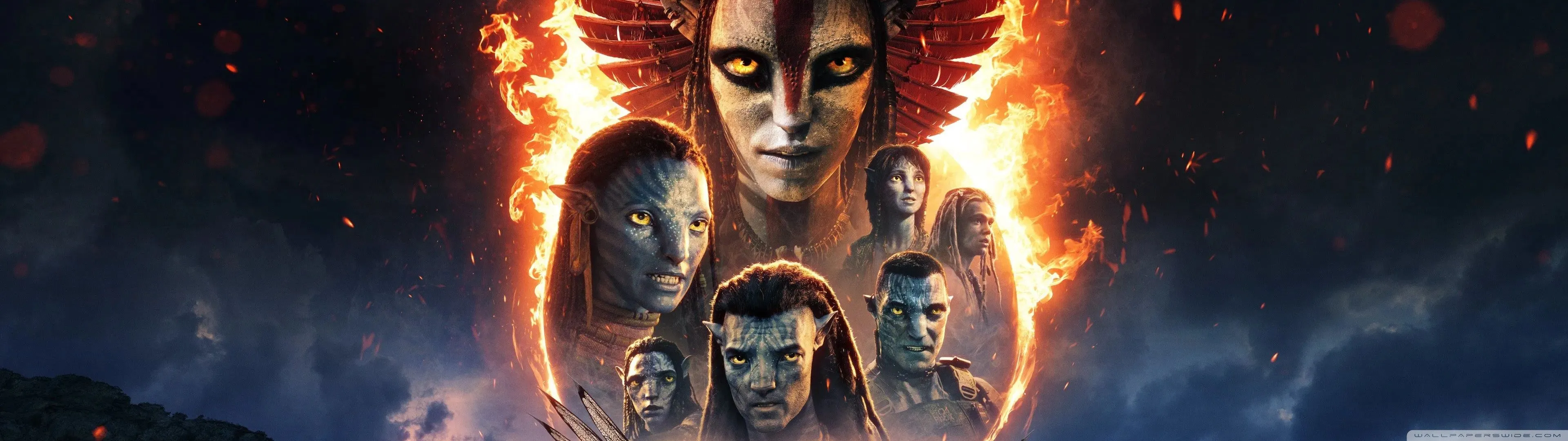 Avatar Fire and Ash 2025 Movie 4K UHD Wallpaper for UltraHD Desktop and TV, Widescreen and UltraWide Display, Dual Monitor, Smartphone and Tablet Devices
