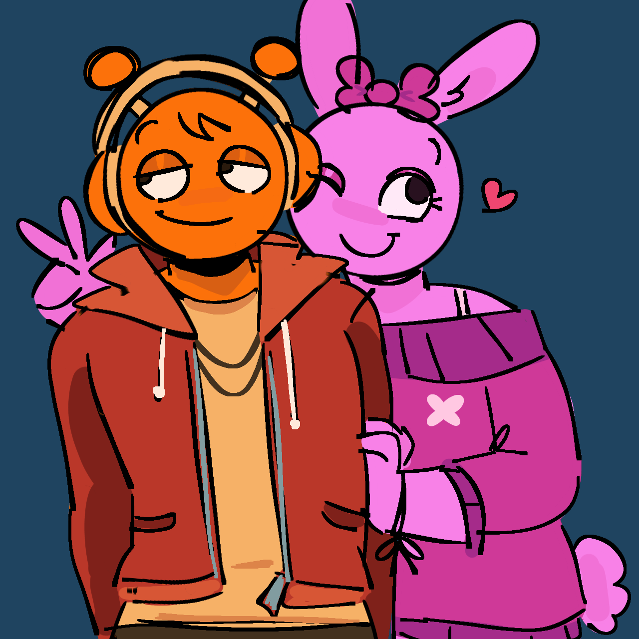 Pinki x Oren ideas. get funky, i still love him, non romantic