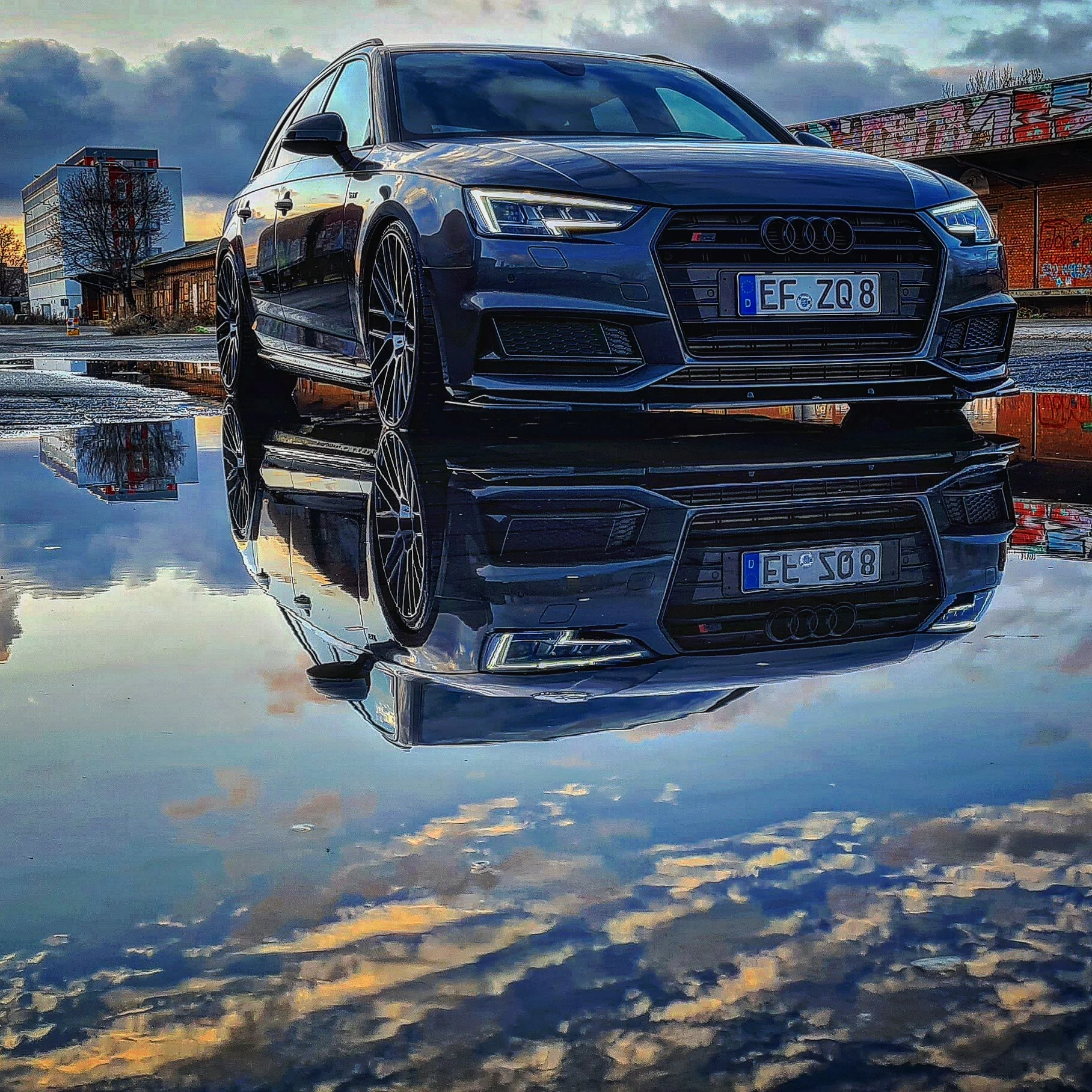 AUDI S4 Avant B8(B9) with mbDESIGN 20 inch alloy wheels