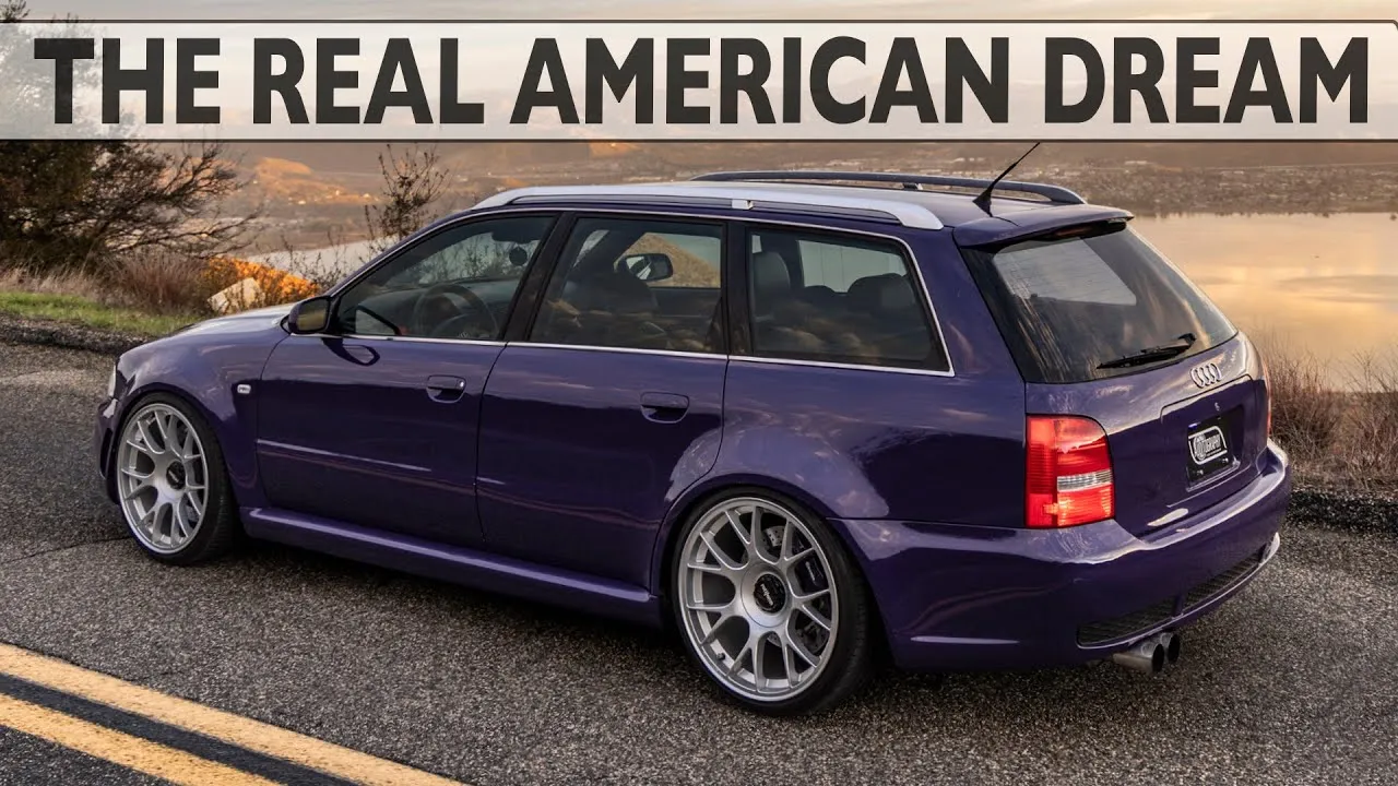 AUDI S4 B5 AVANT STAGE 3 WIDEBODY REAL AMERICAN DREAM? The B5 is an icon