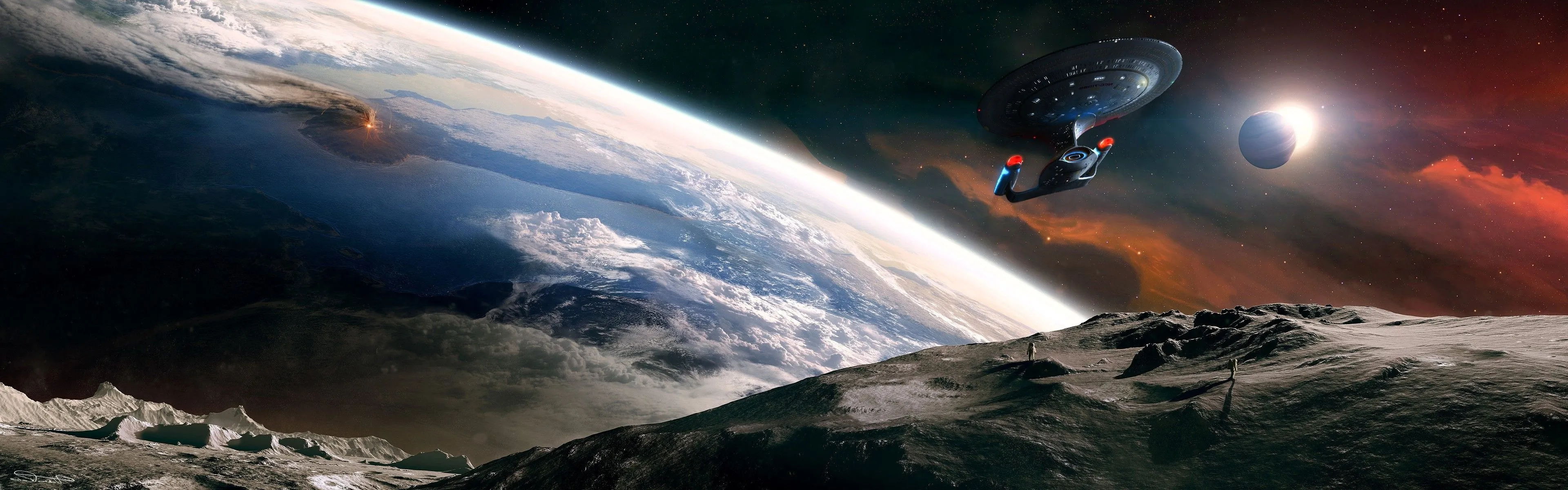 Star Trek, Space, Planet, Spaceship Wallpaper HD / Desktop and Mobile Background