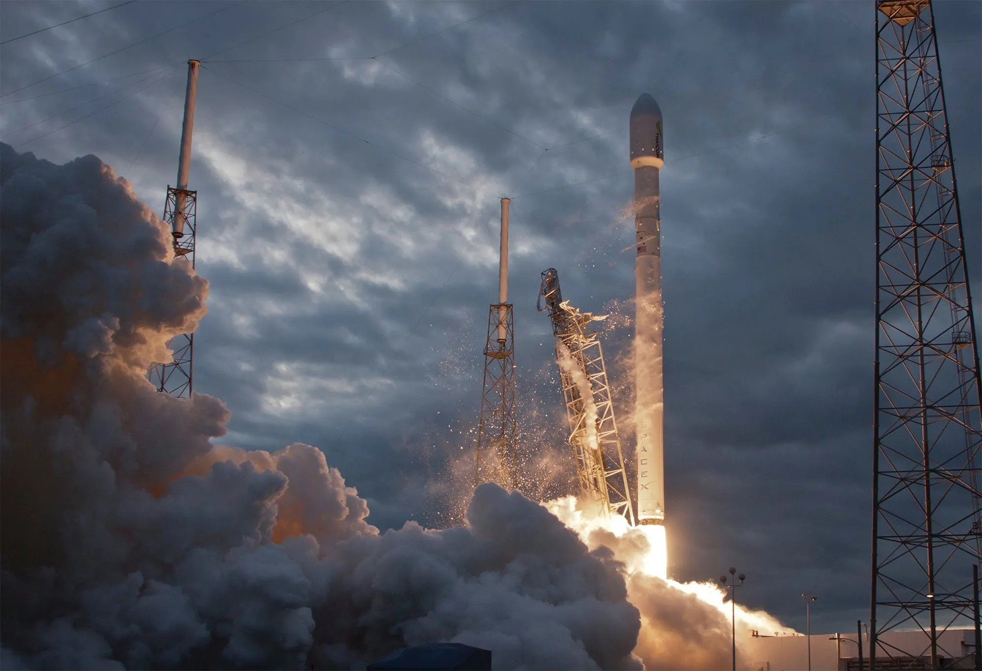 SpaceX Rocket Launch (13x19 Unframed Poster). (Poster, Framed, Photo, Picture, Print) Home Room Decor Cool Historical Wall Art Exploration for Nursery Kids Children Collectors: Posters & Prints