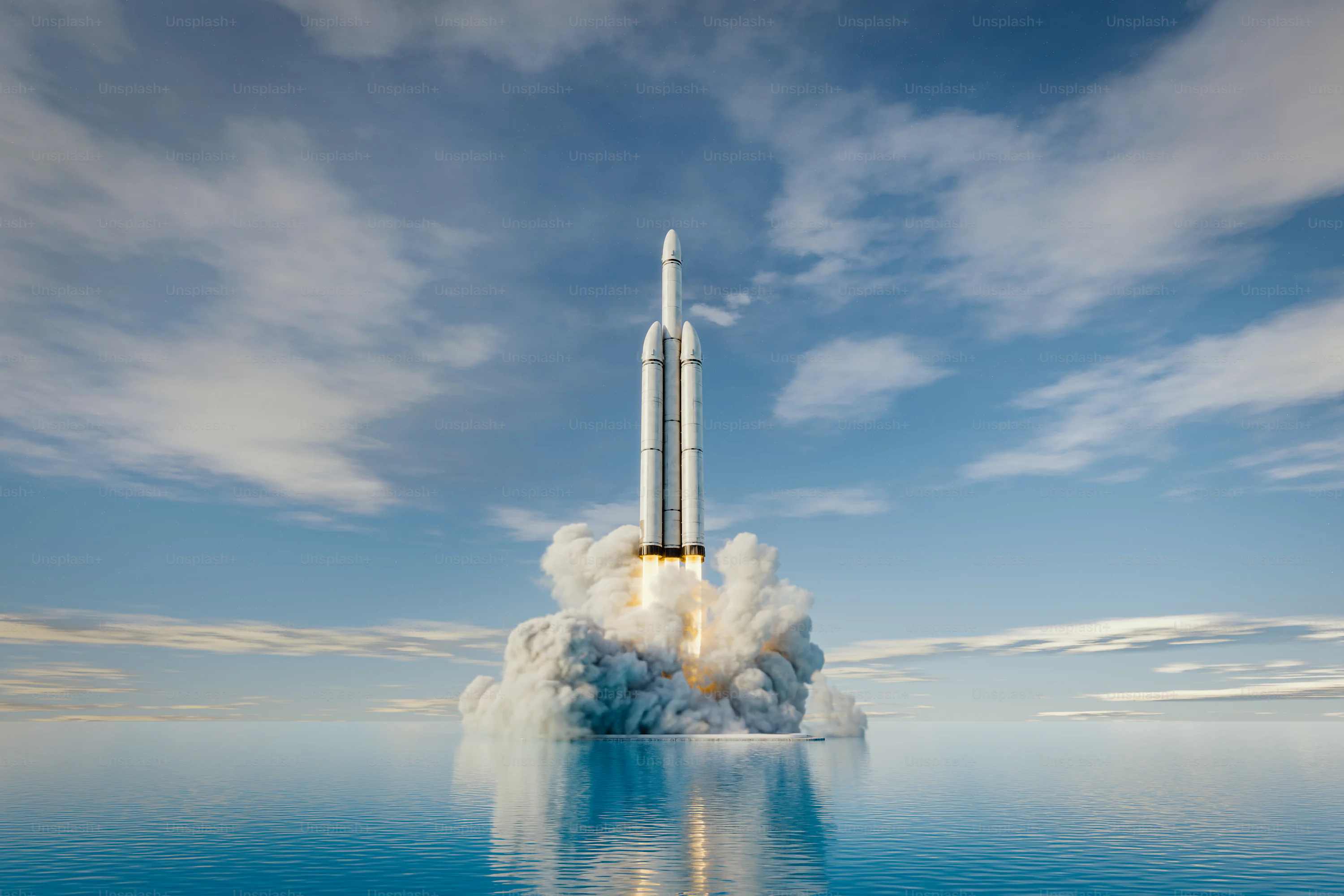 Rocket Launch Picture [HD]. Download Free Image