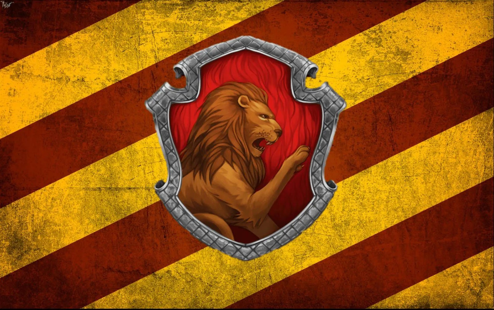 Download Gryffindor House Crest Artwork Wallpaper