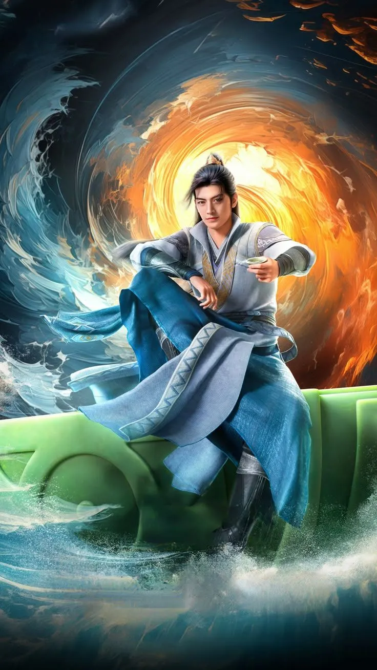 Han Li Poster. 凡人修仙传Mortal Cultivating Immortality