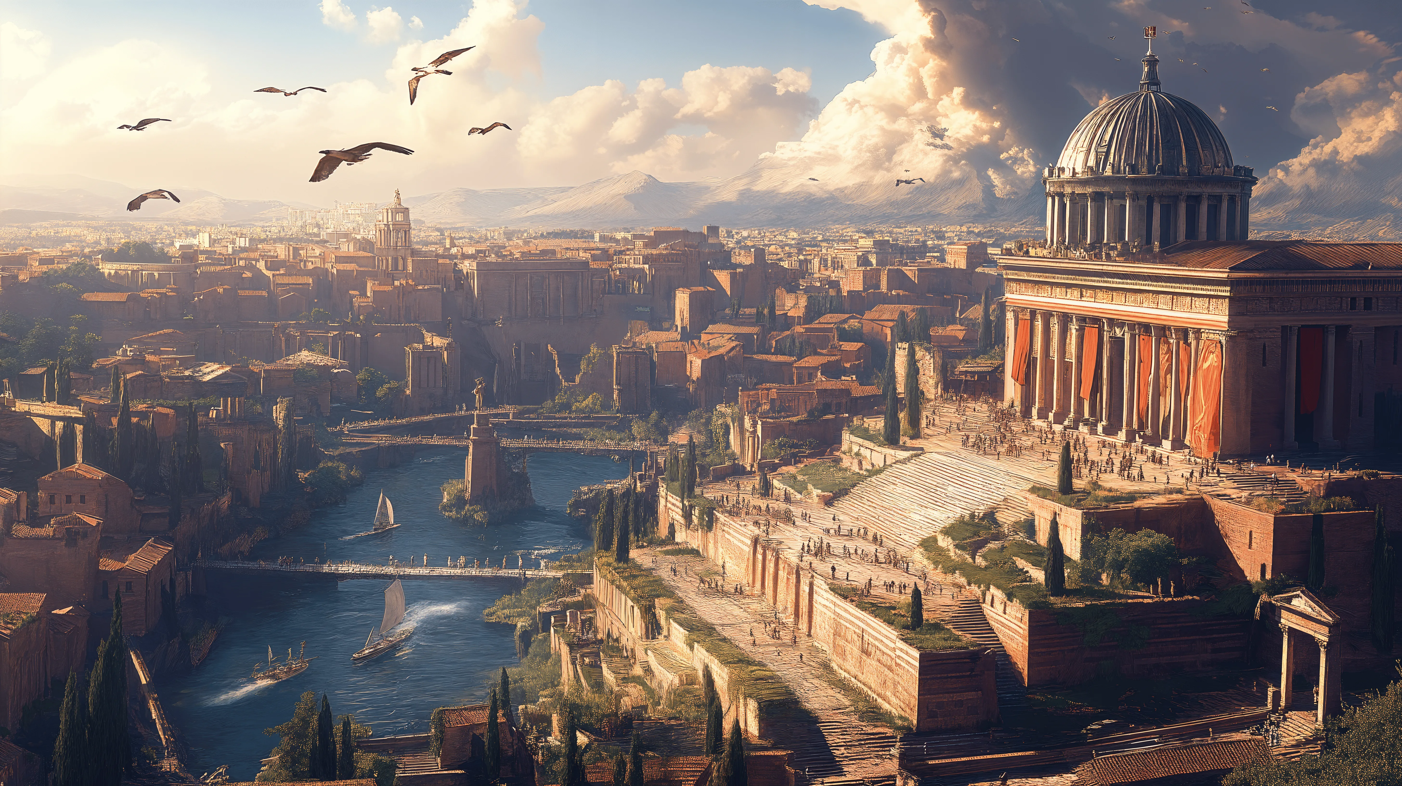Captivating Roman Empire 4K Ultra HD Wallpaper