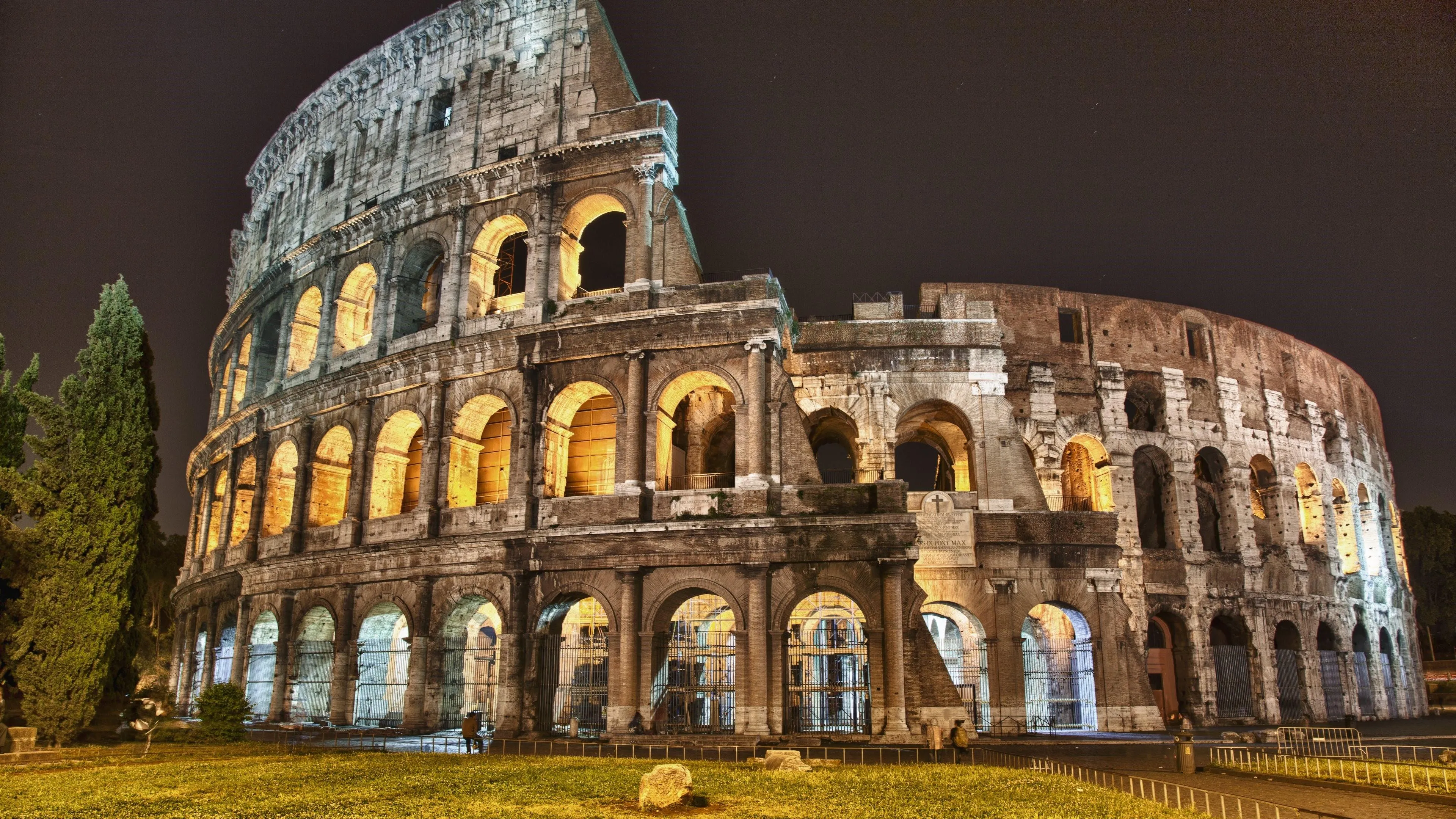 Colosseum at night, Italy