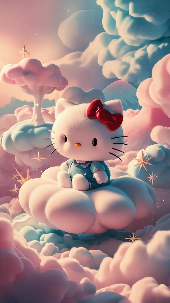 helo kitty wallpaper 4K HD