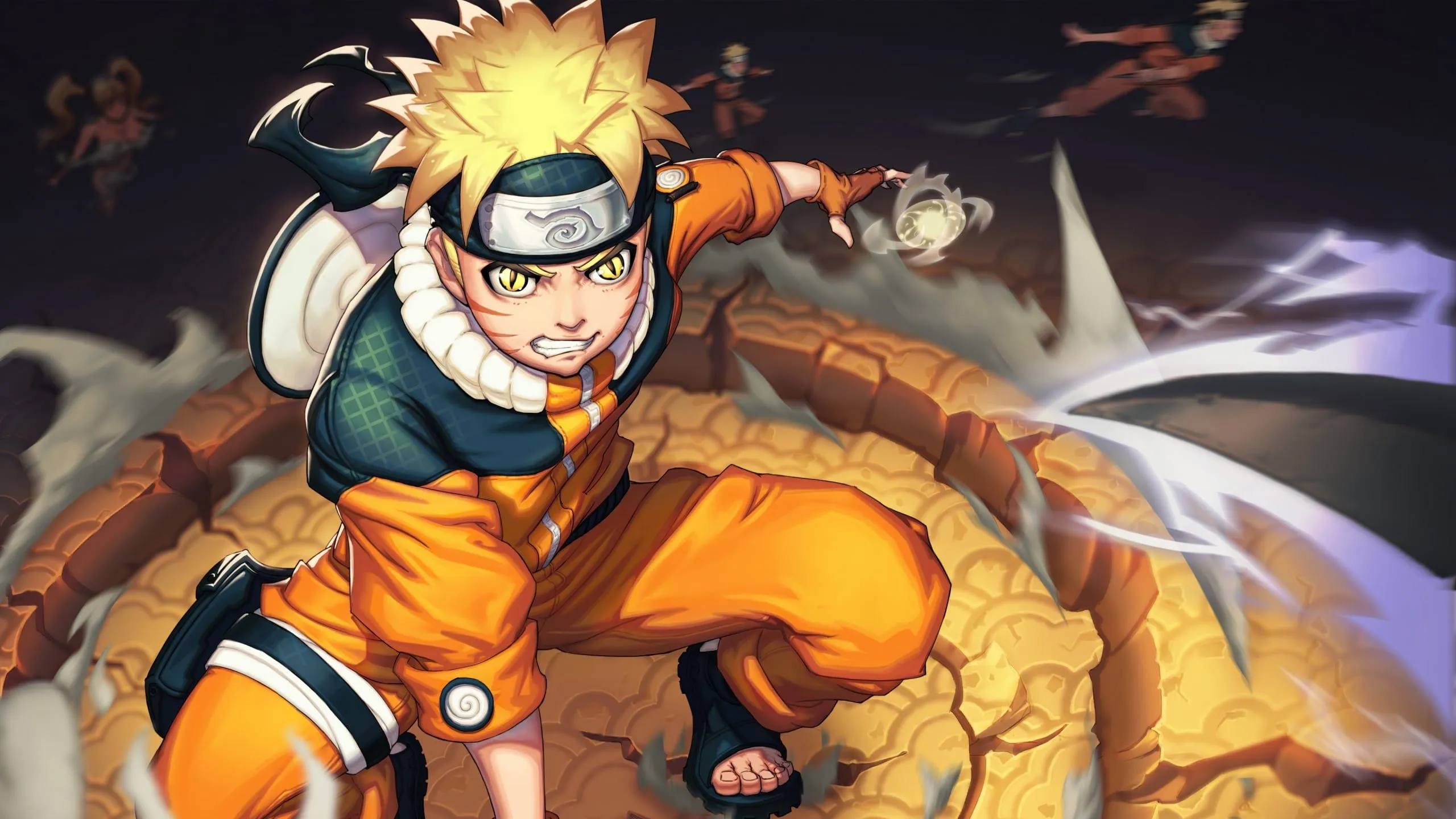 Naruto Fanart Anime Wallpaper 4k for Desktop