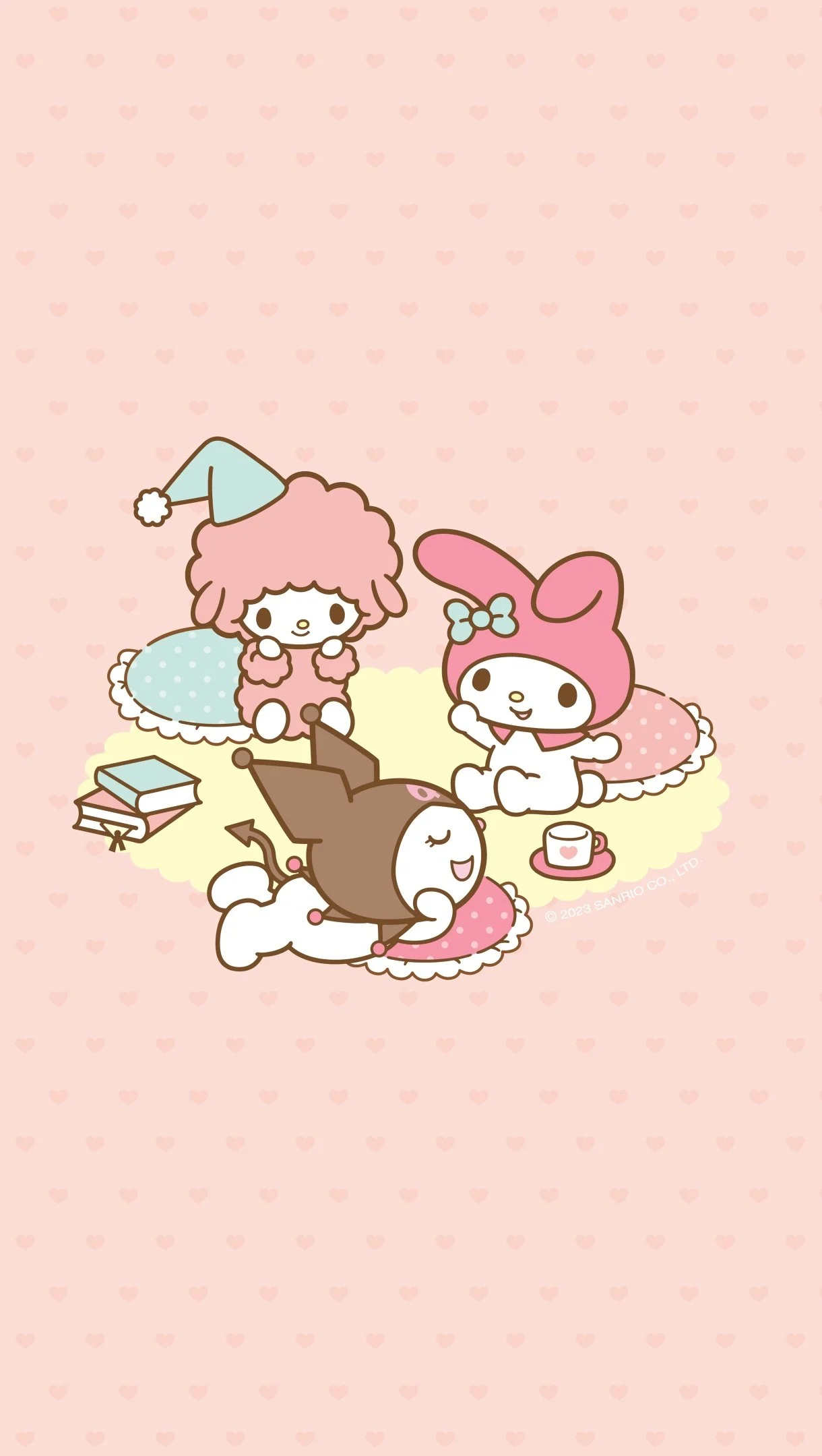 My Melody Kitty Characters Wallpaper 4k for iPhone and Mobile Phone