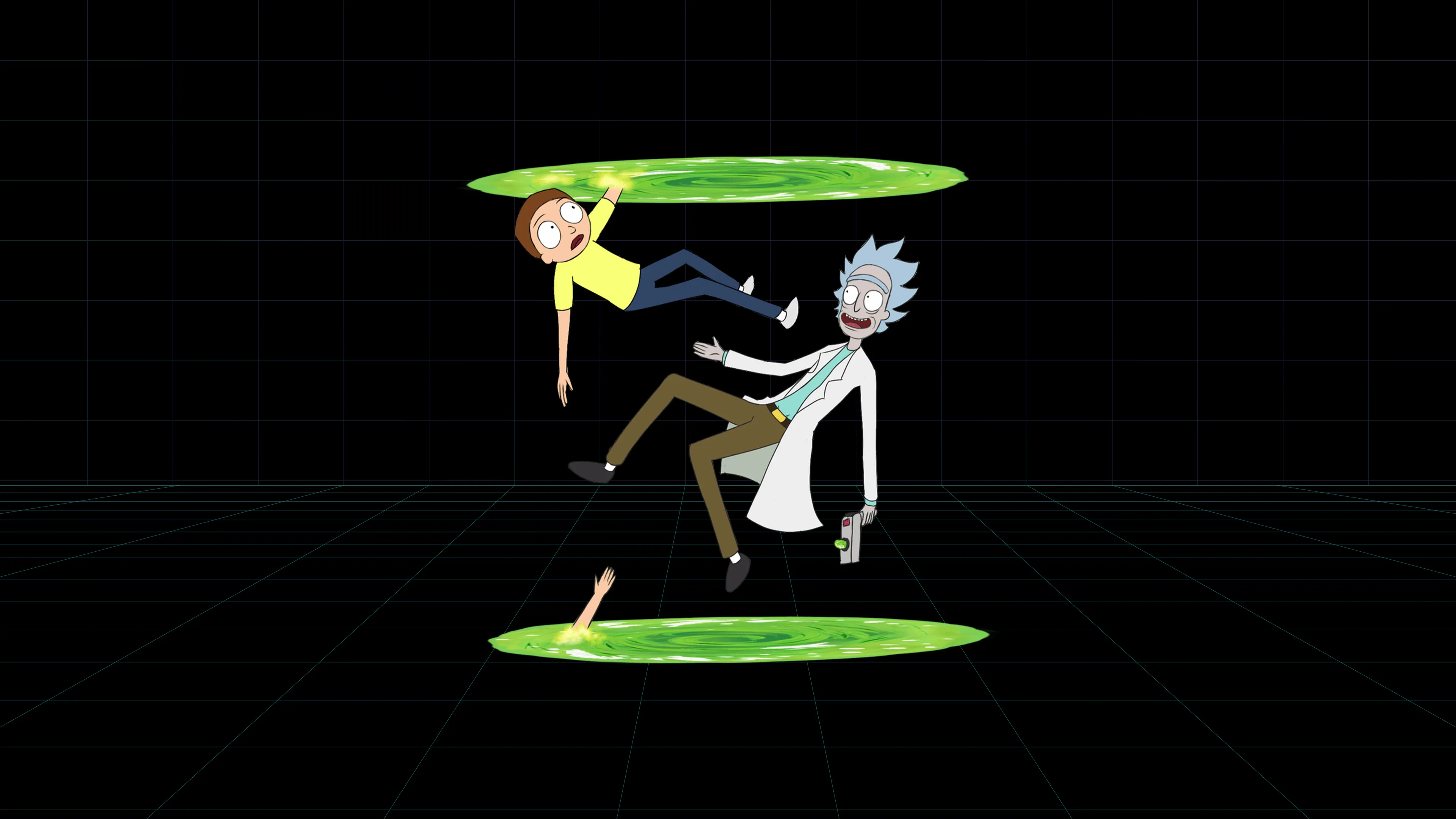 Rick and Morty 4K Wallpaper for PC
