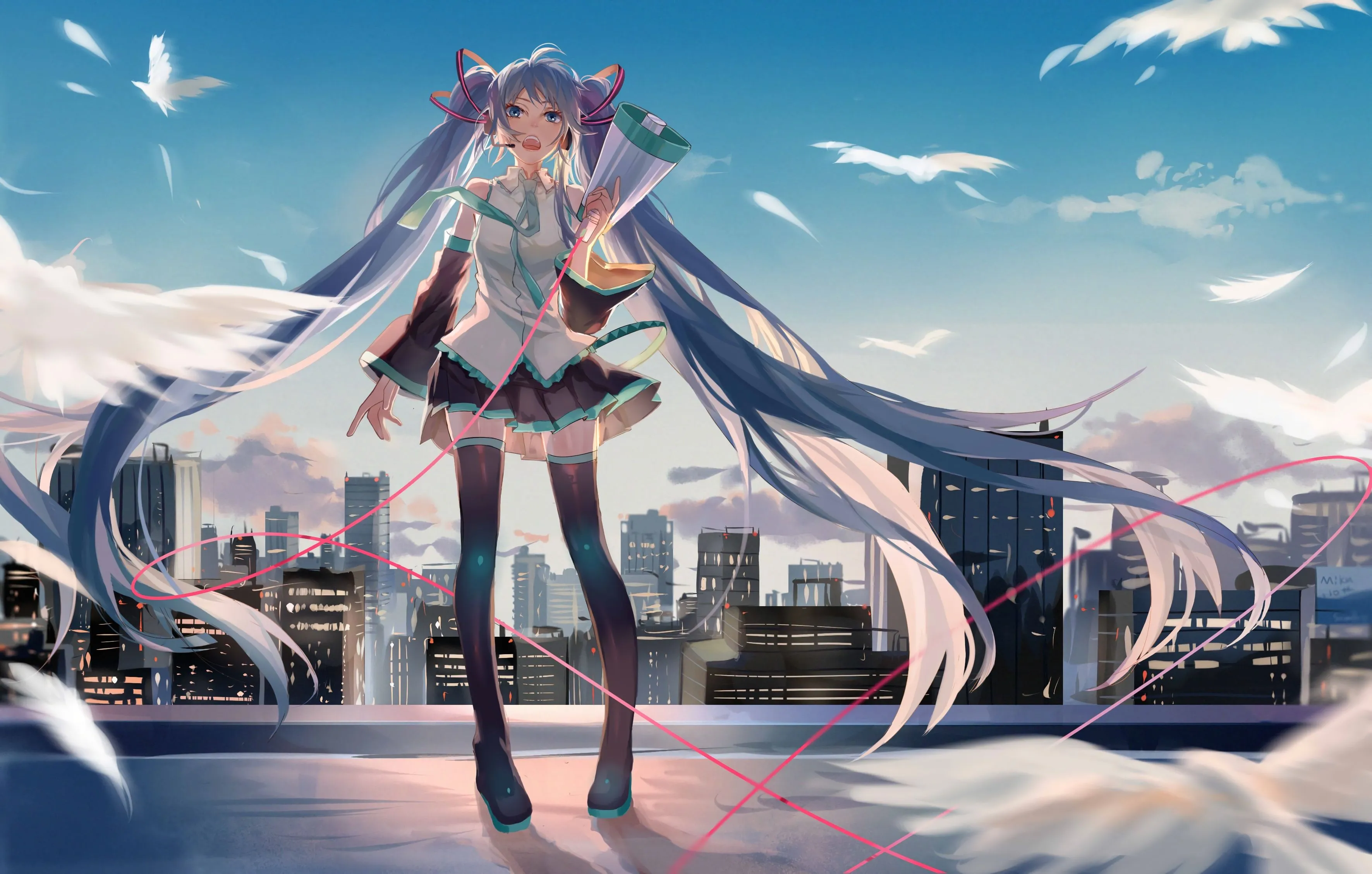 Vocaloid Hatsune Miku Anime 4k Wallpaper, 2048x1152 Resolution HD 4k Wallpaper, Image, Background, Photos and Picture