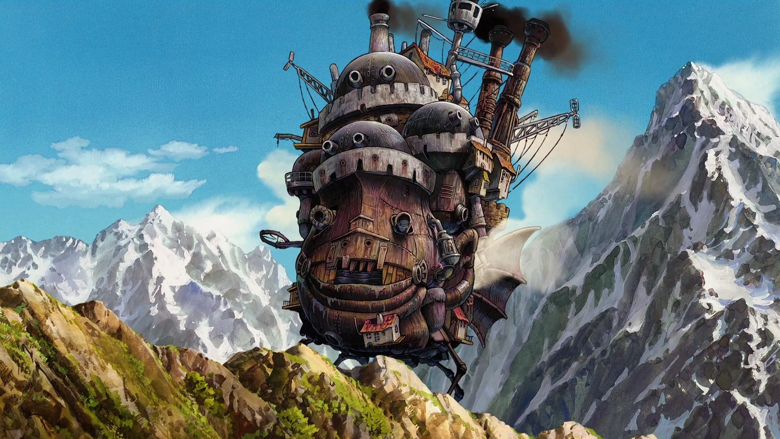 Howls Moving Castle HD Wallpaper Desktop Image and Photo