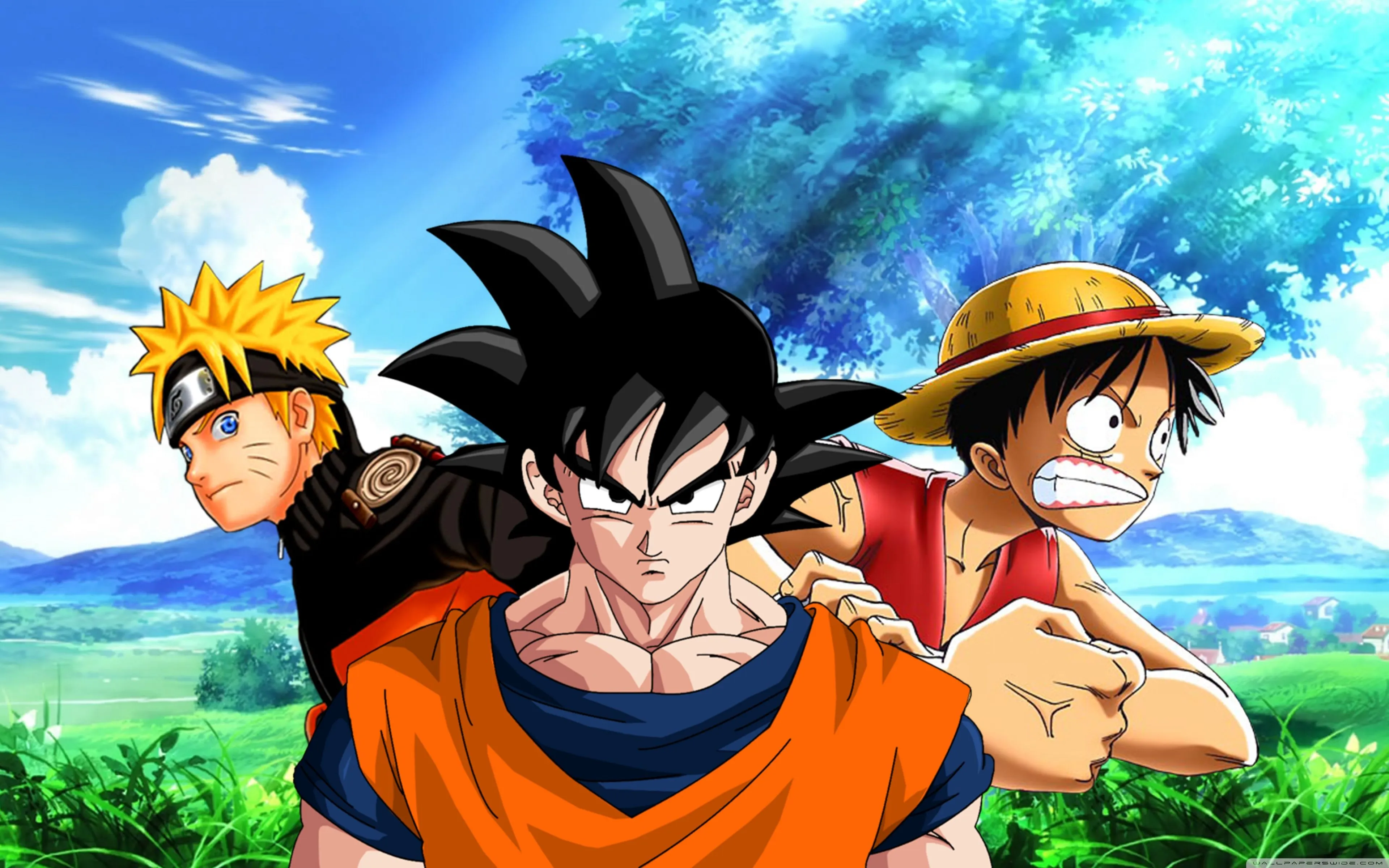 Anime Team 4K UHD Wallpaper for UltraHD Desktop and TV, Widescreen and UltraWide Display