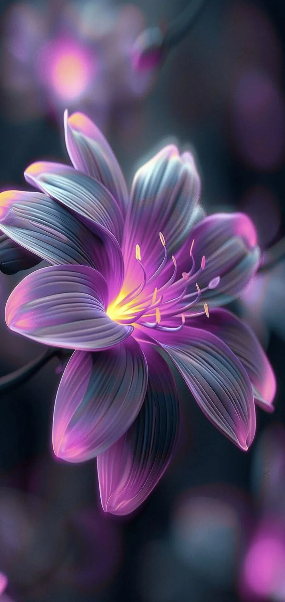 Magical Flowers Pink Mystical Best Top Wallpaper For IPhone 17 Pro Max For Apple IOS 26