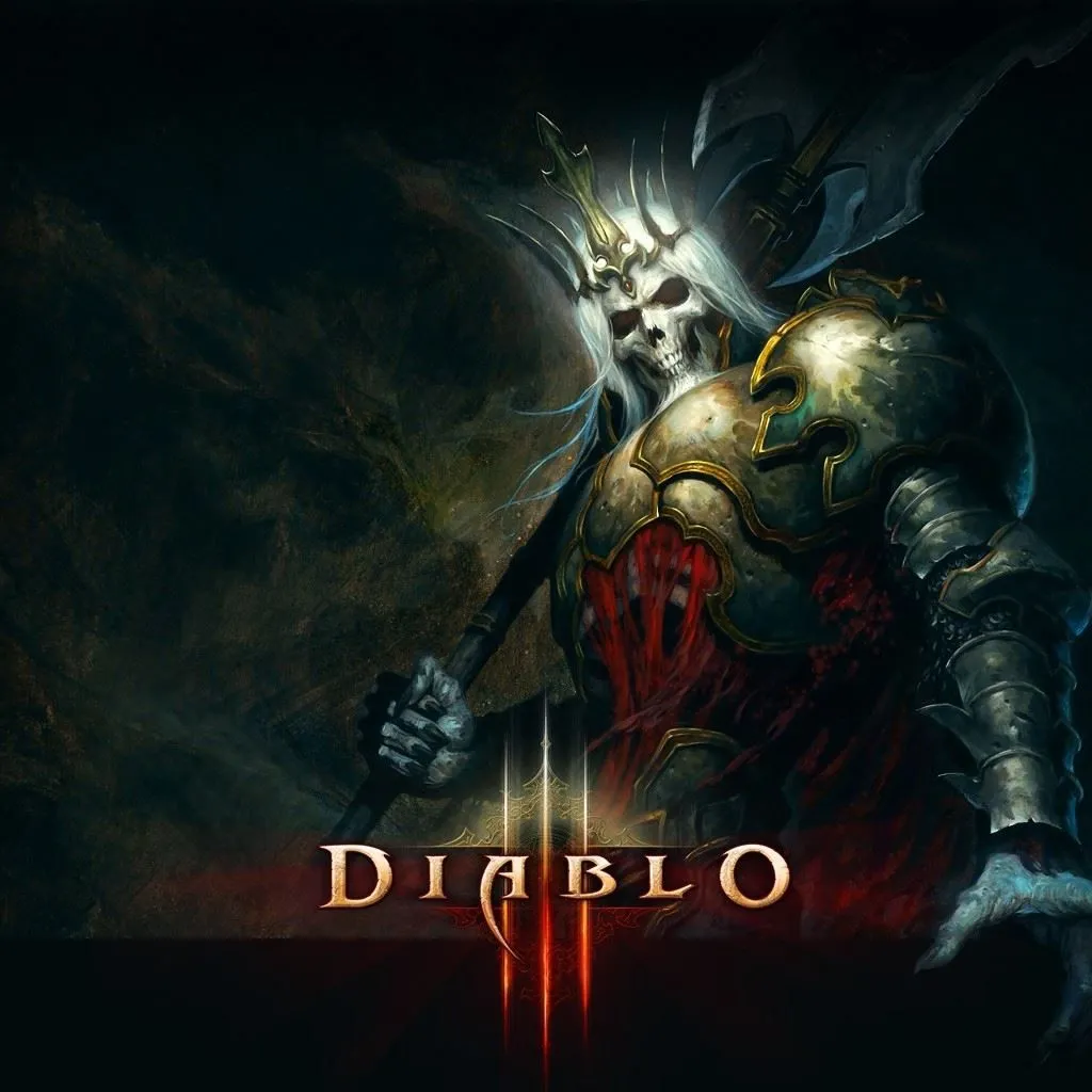 Diablo 3 Death King iPad Wallpaper Free Download
