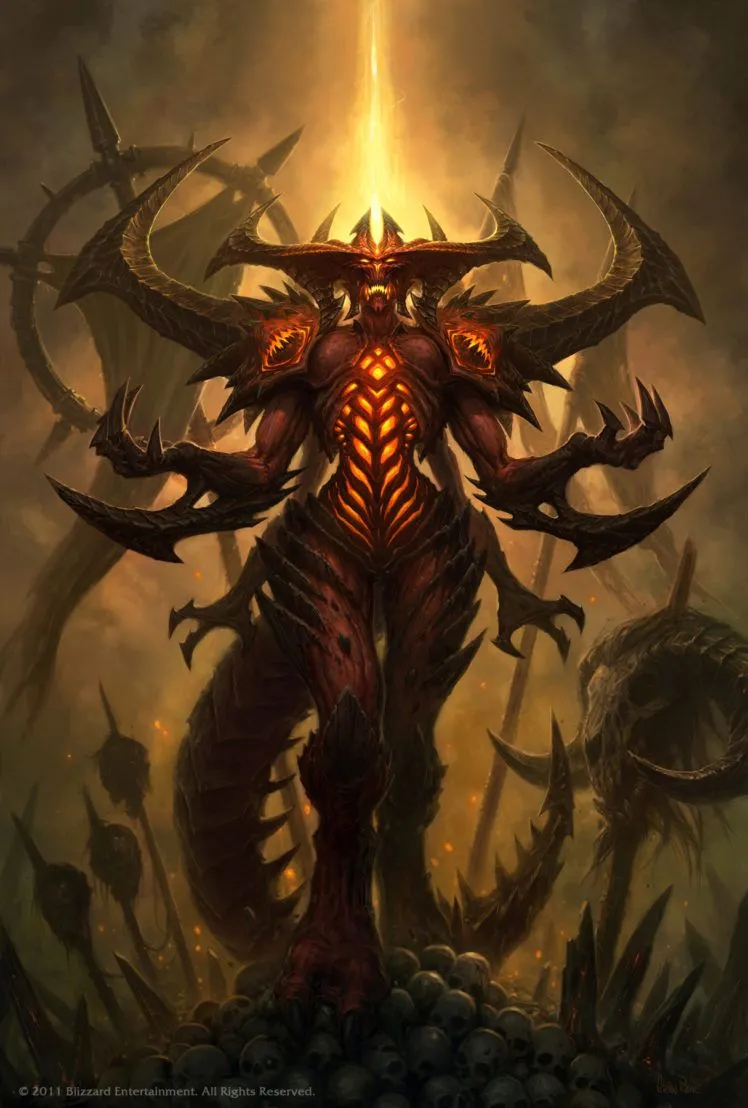 Diablo III, Demon, Skull, Diablo, Blizzard Entertainment Wallpaper HD / Desktop and Mobile Background