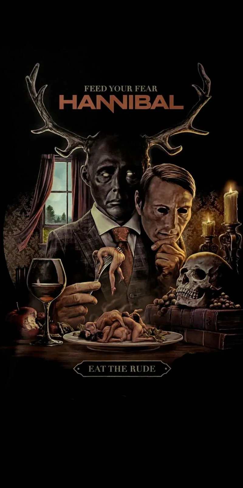 Hannibal, the, silence, lambs, lecter, of, HD phone wallpaper