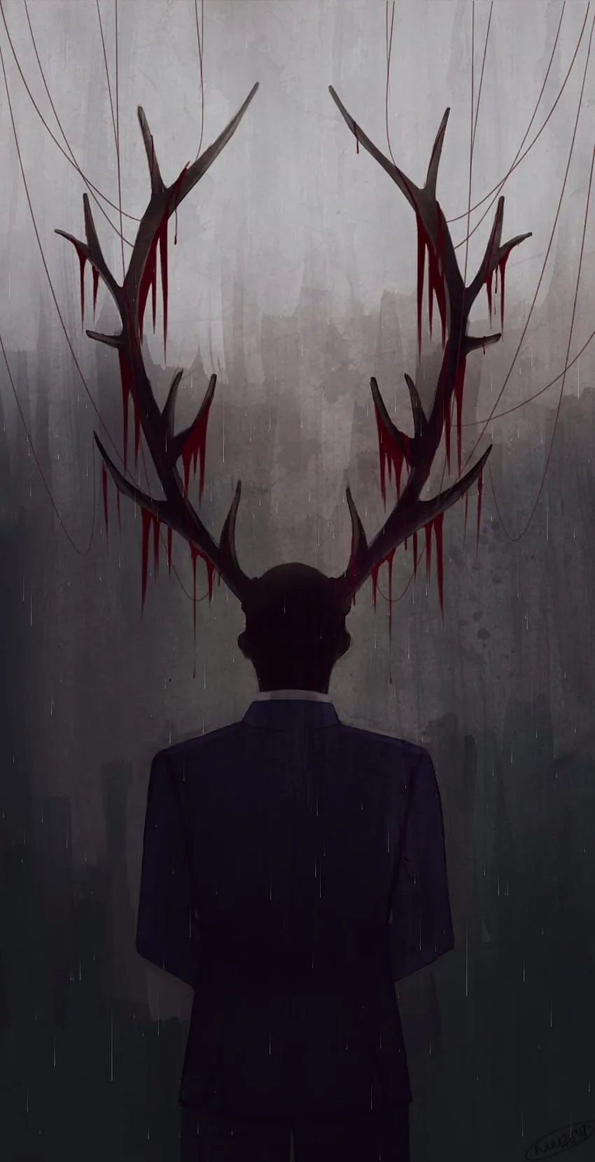 Hannibal, wendigo HD phone wallpaper