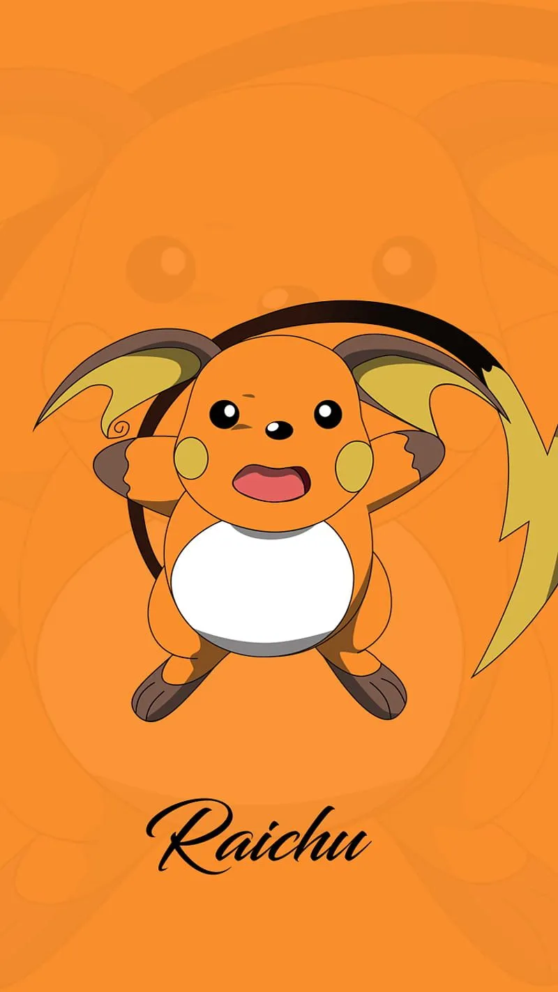 Raichu, electric, games, pikachu, poke, pokemon, pokemongo, HD phone wallpaper