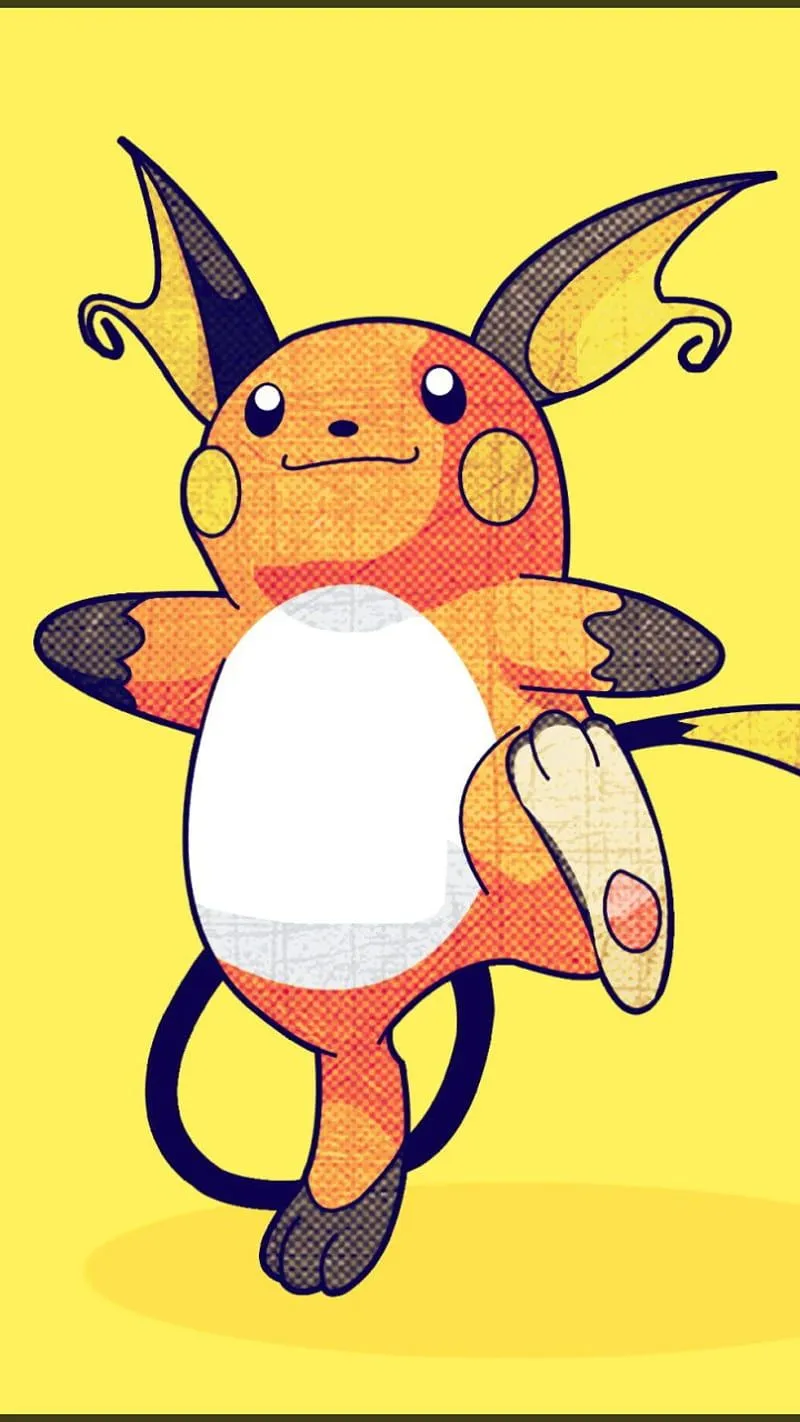 Pokemon raichu, pokemon, anime, dragon yellow, man, juniors, HD phone wallpaper