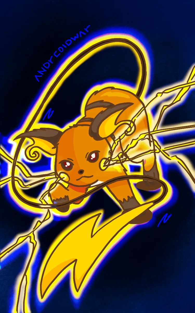 Raichu Digital Print And Wallpaper G Romay's Ko Fi Shop
