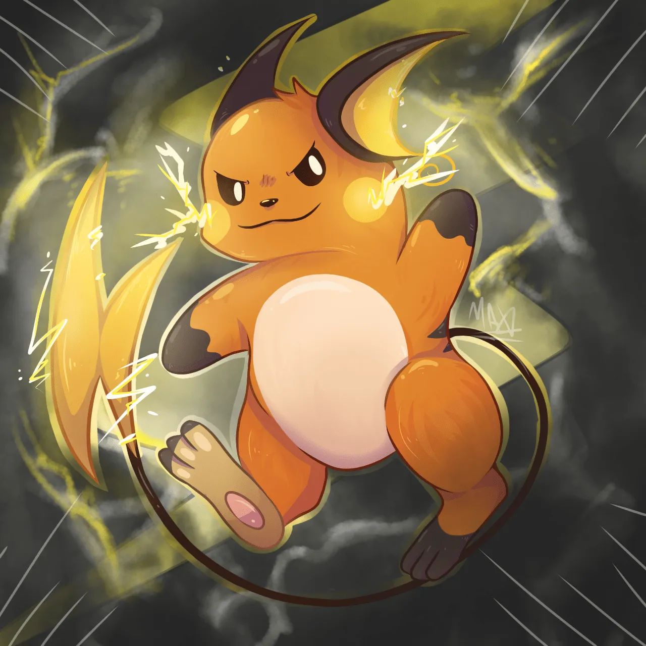Raichu! by Maxi0v0 - Fur Affinity [dot] net